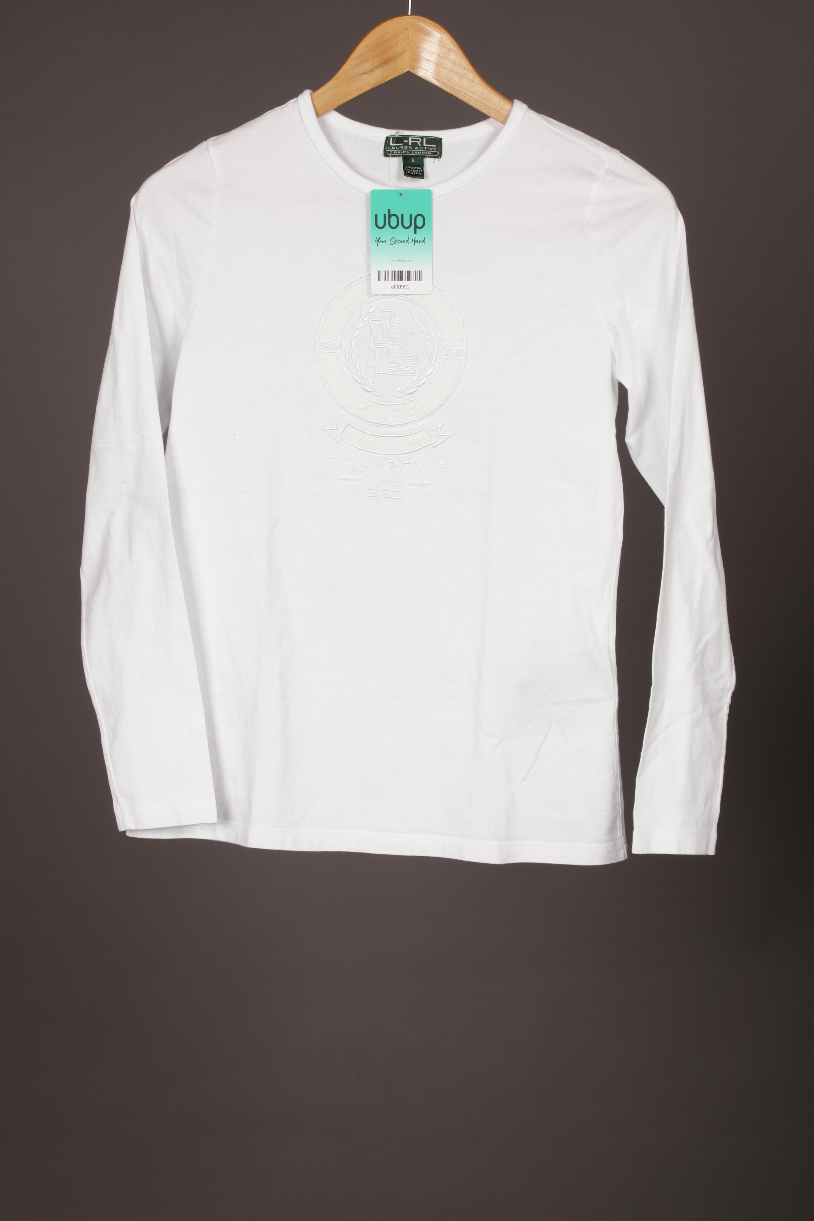 

Lauren Ralph Lauren Damen Langarmshirt, weiß, Gr.