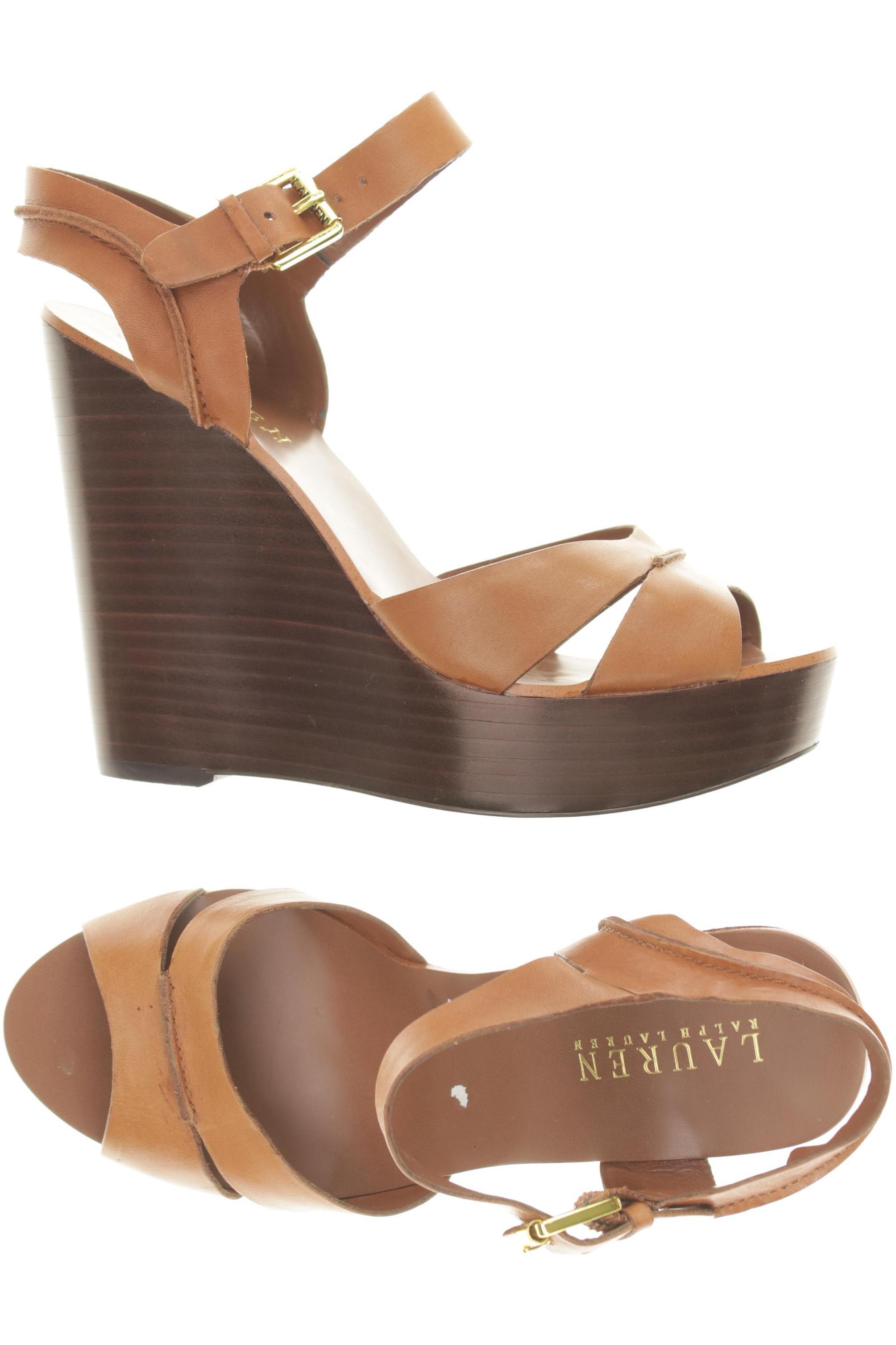 

Lauren Ralph Lauren Damen Sandale, braun, Gr. 6.5