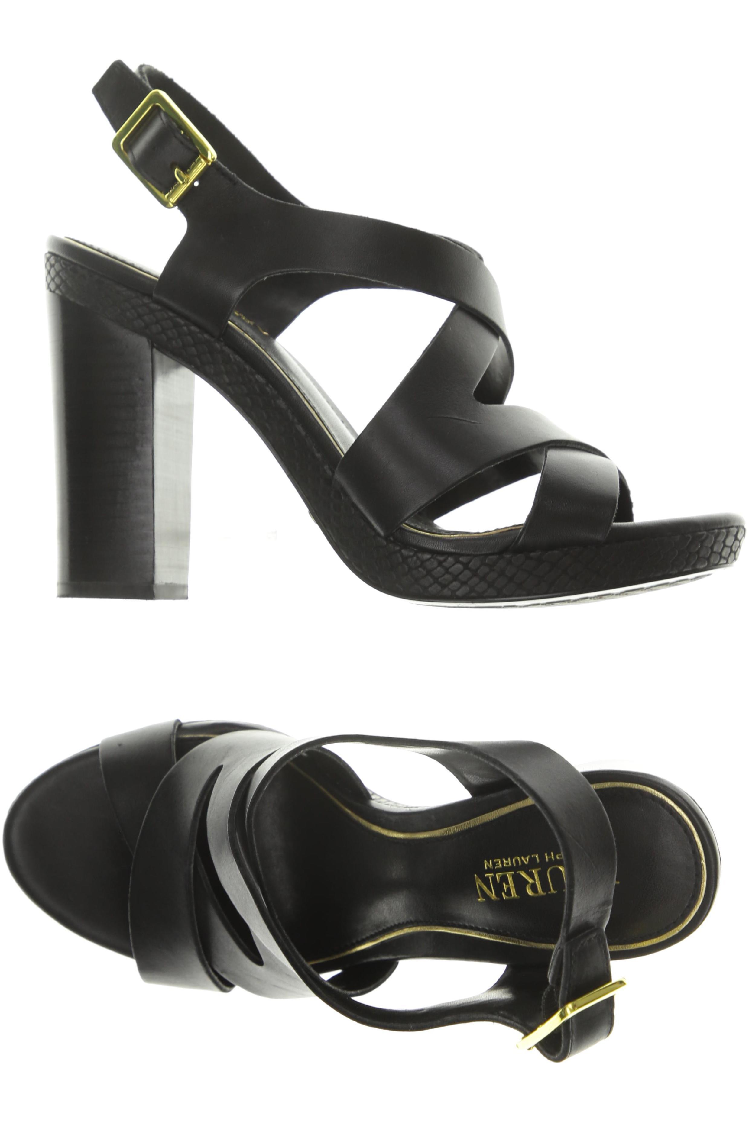 

Lauren Ralph Lauren Damen Sandale, schwarz, Gr. 8