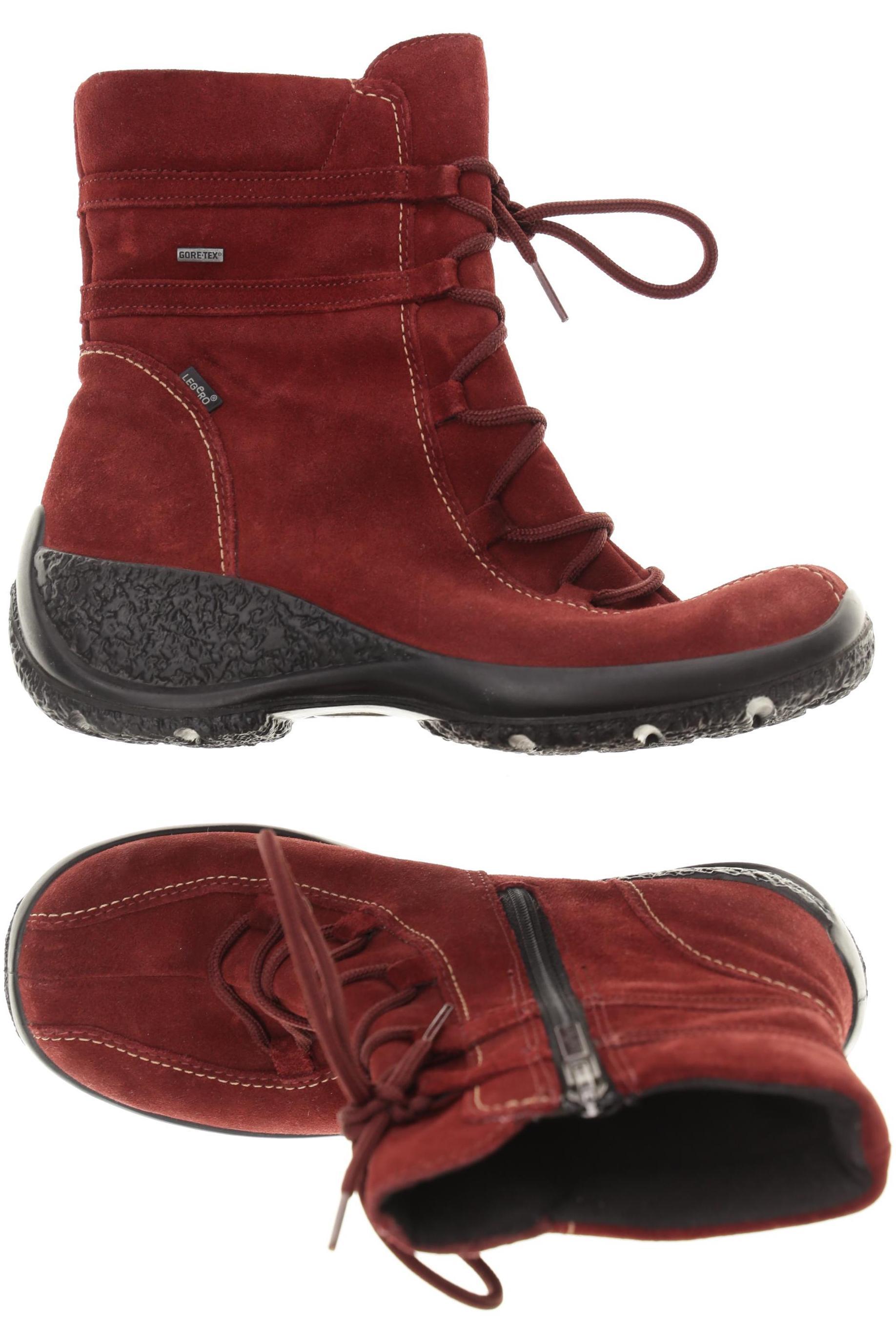 

Legero Damen Stiefel, rot, Gr. 4.5