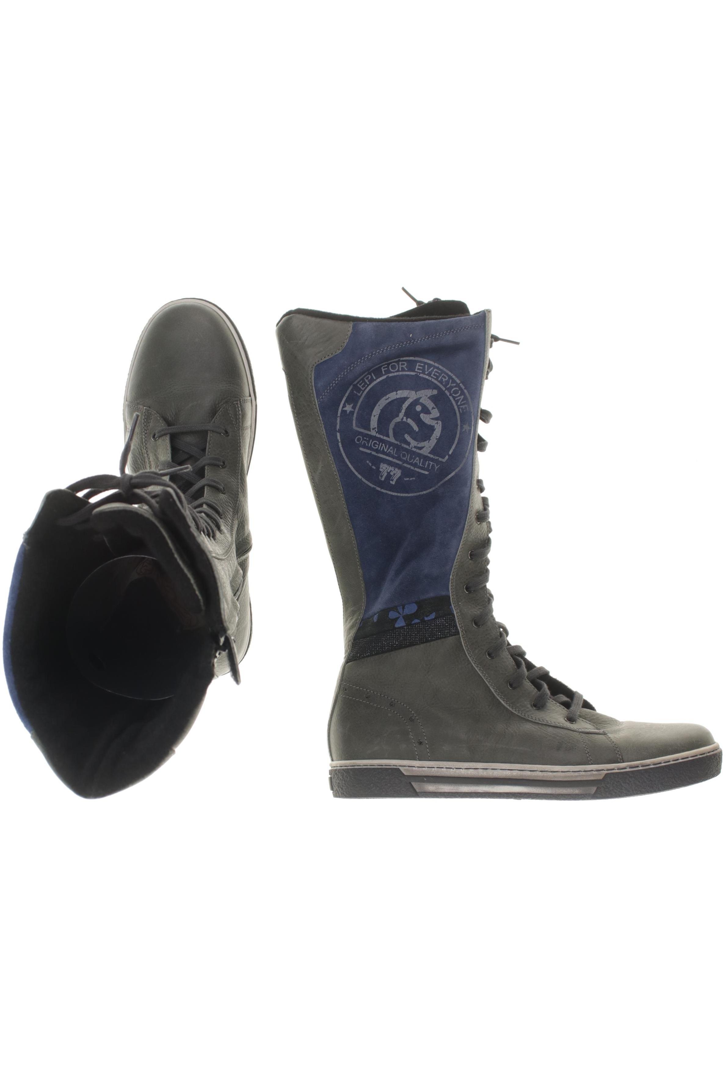 

Lepi Damen Stiefel, grau, Gr. 39