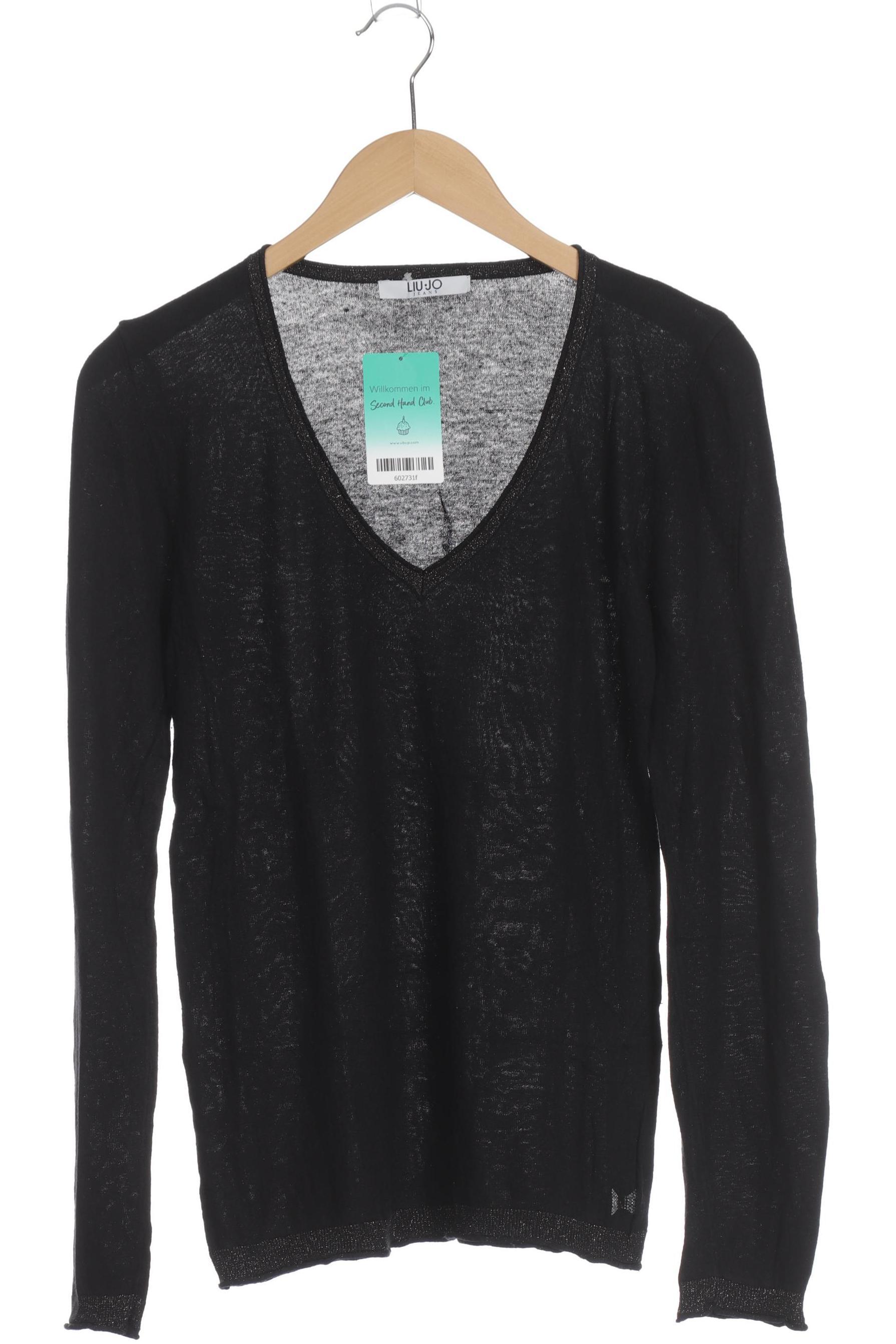 

LIU JO Damen Langarmshirt, schwarz, Gr.