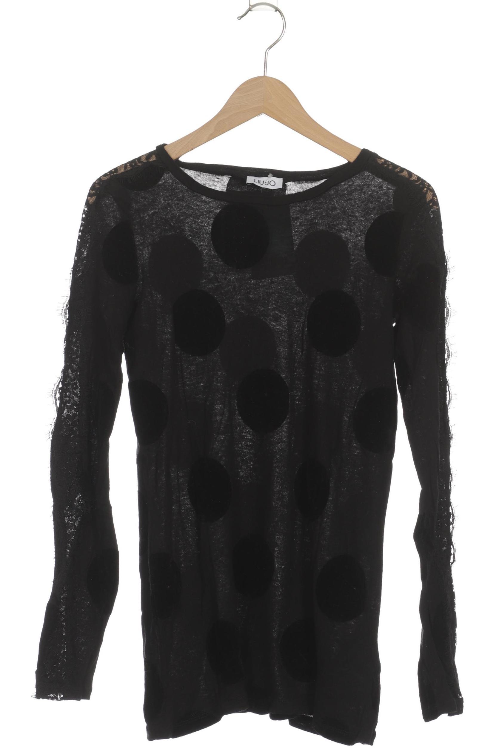 

LIU JO Damen Langarmshirt, schwarz, Gr.