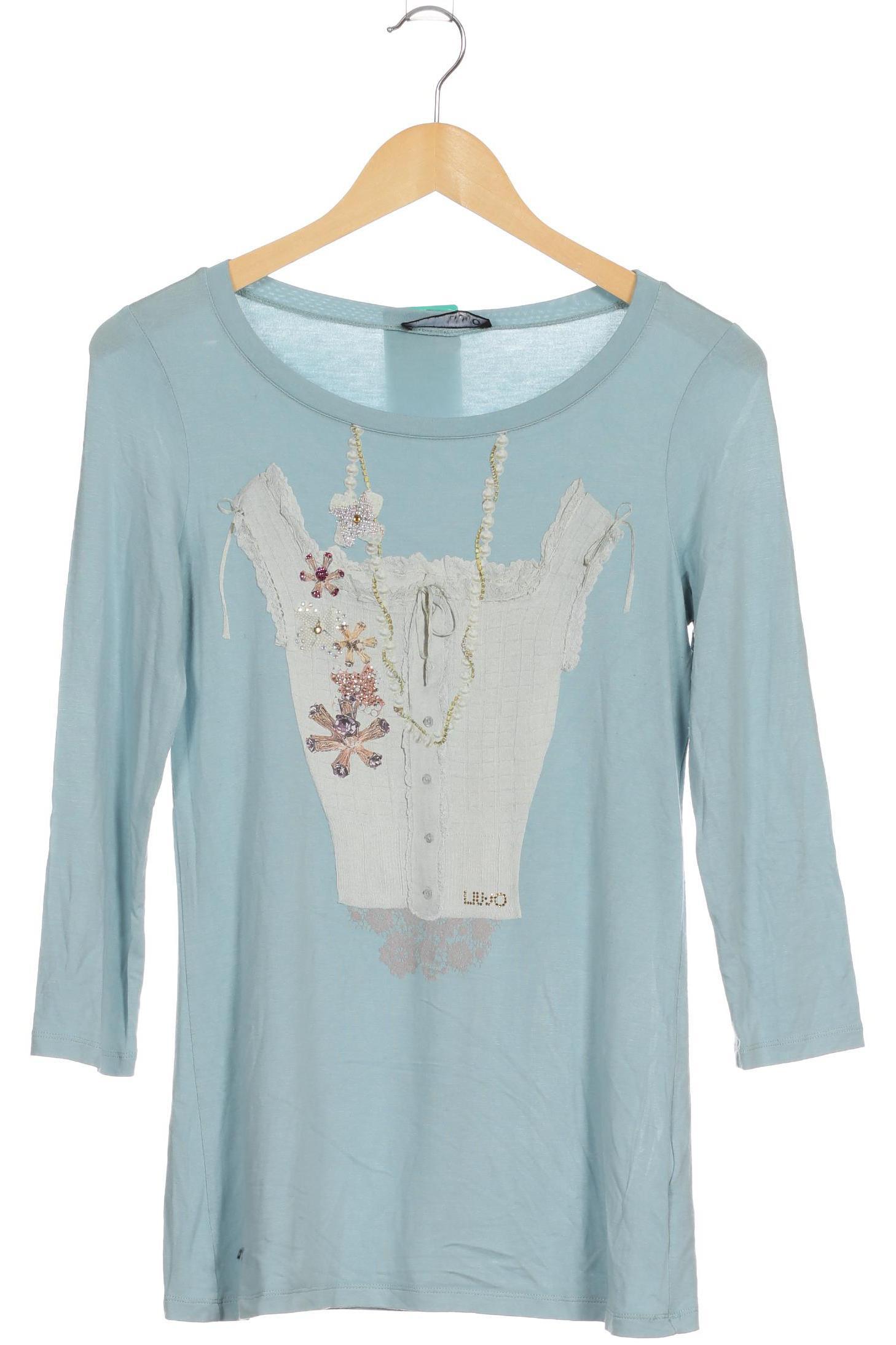 

LIU JO Damen Langarmshirt, blau, Gr.