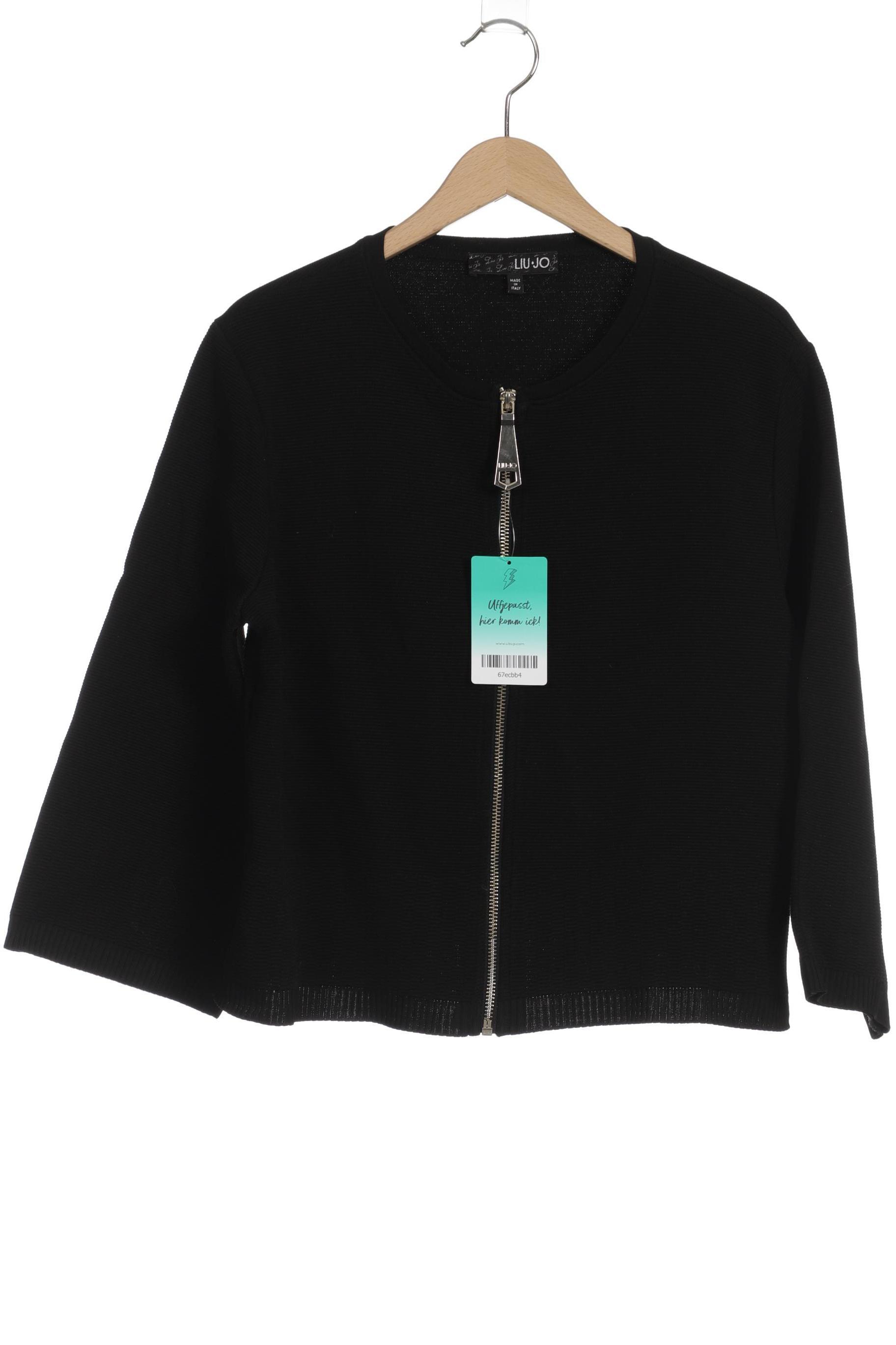 

LIU JO Damen Strickjacke, schwarz, Gr. 46