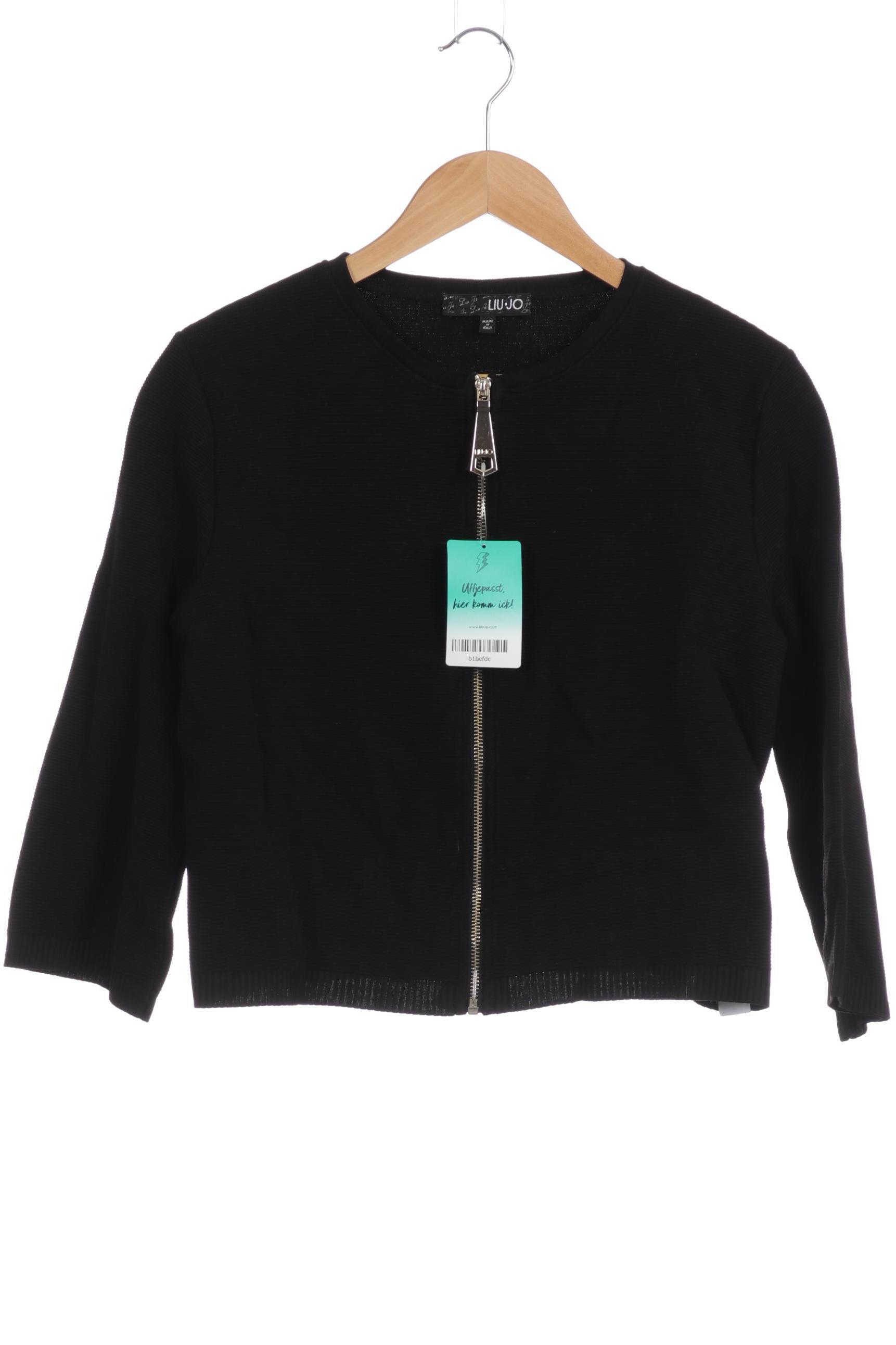 

LIU JO Damen Strickjacke, schwarz, Gr. 46