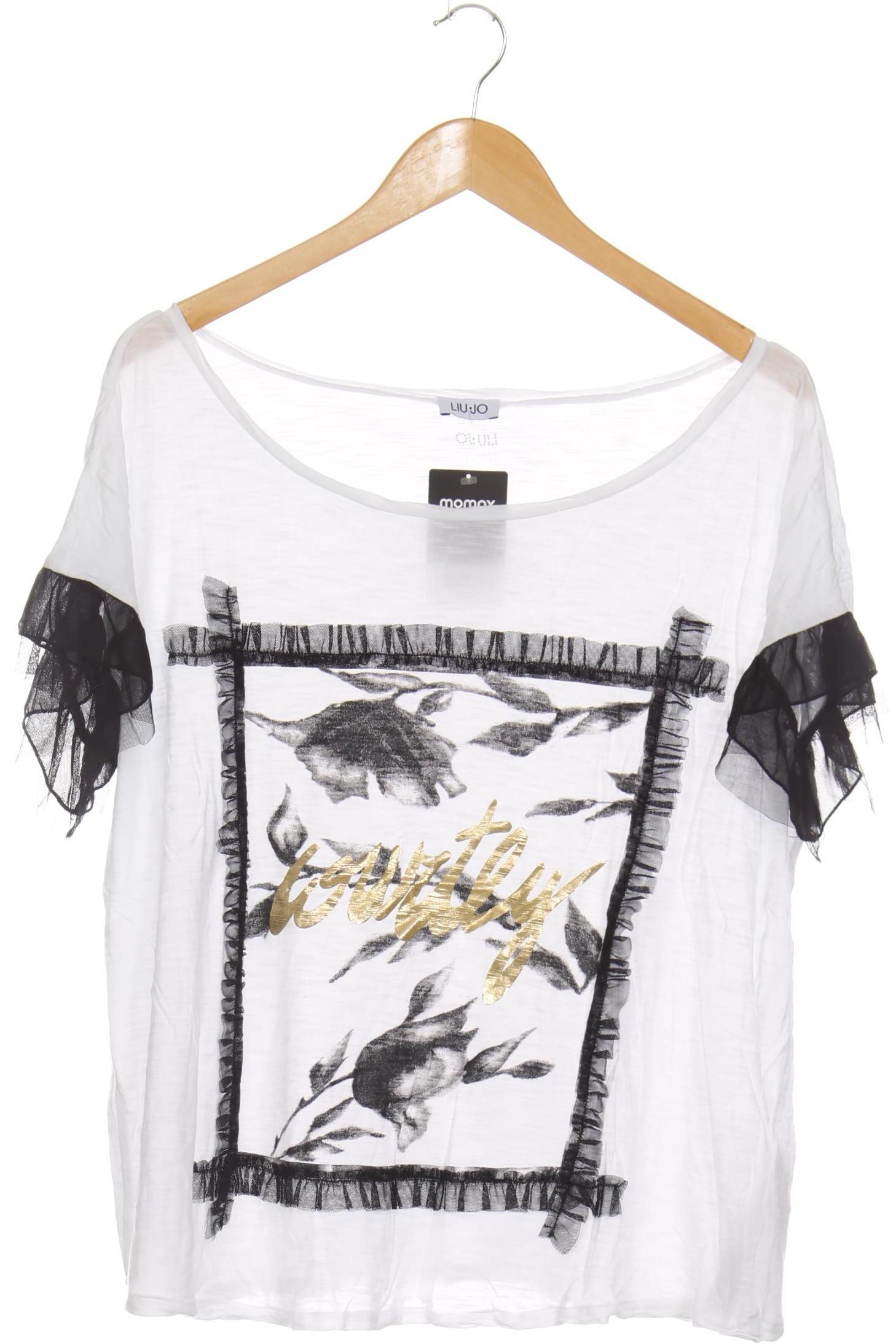 

LIU JO Damen T-Shirt, weiß, Gr.