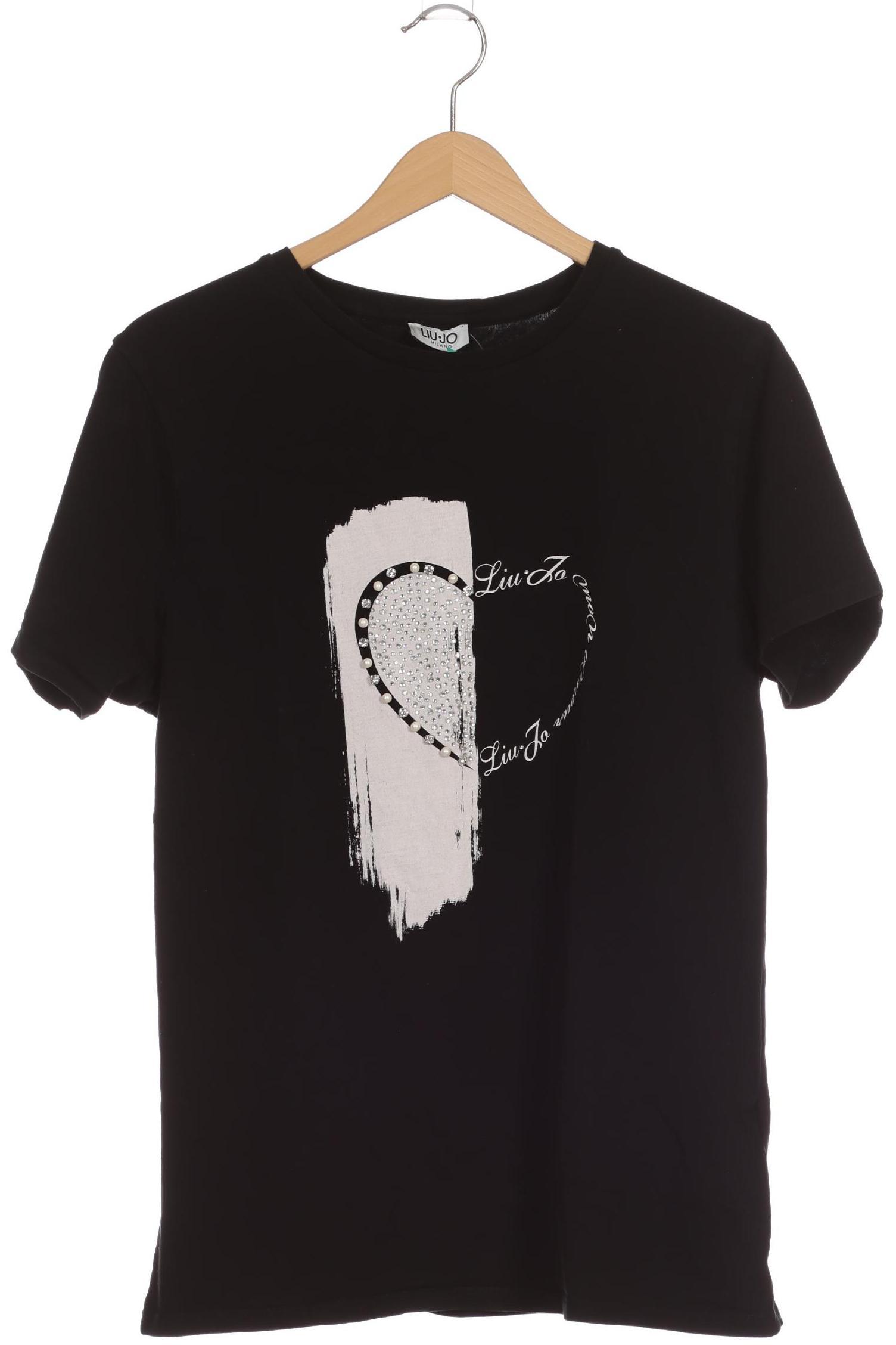 

LIU JO Damen T-Shirt, schwarz, Gr.