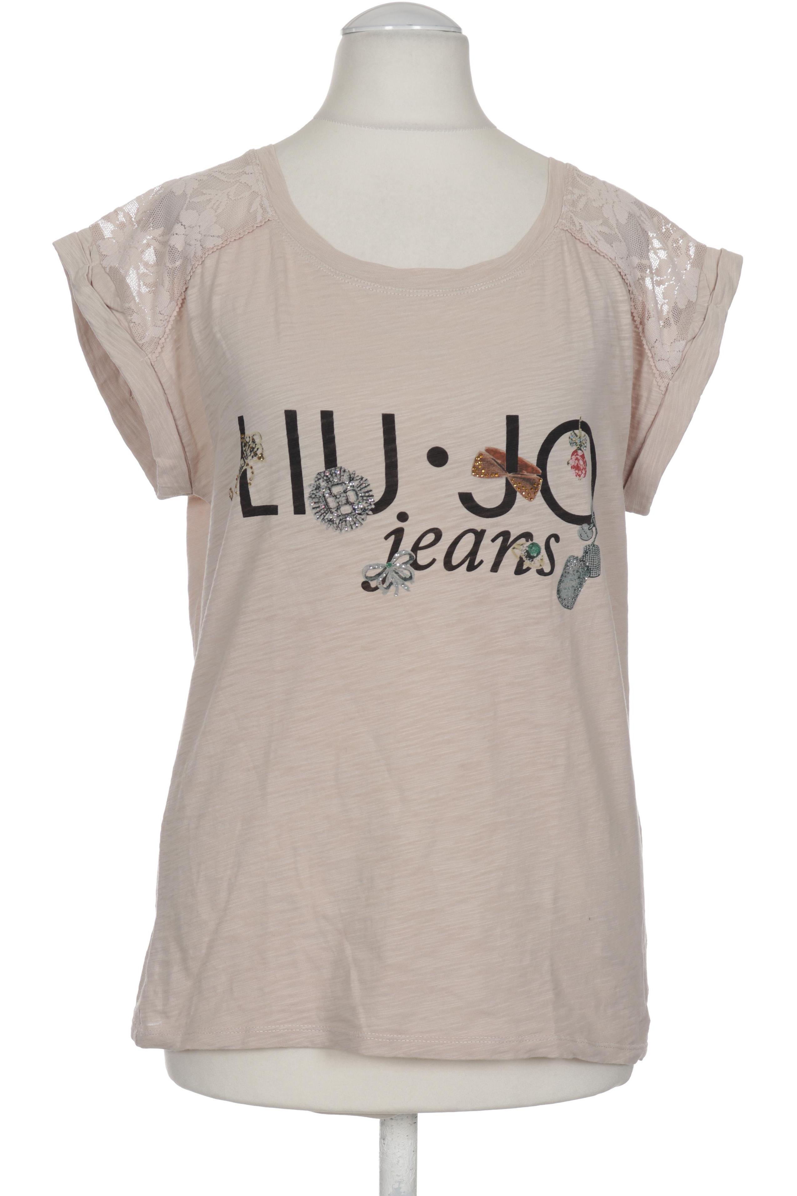 

LIU JO Damen T-Shirt, beige, Gr.