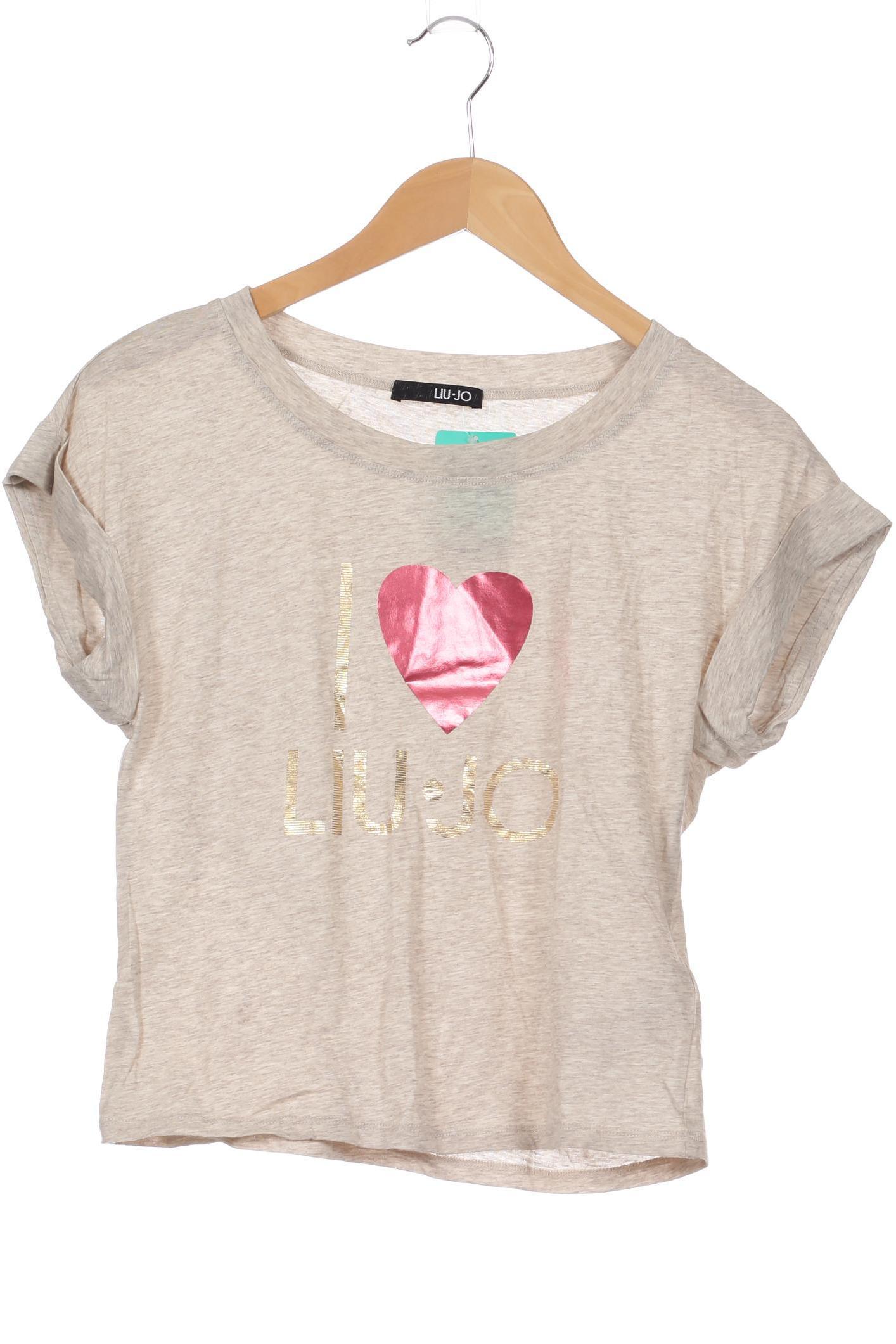 

LIU JO Damen T-Shirt, beige, Gr. 38