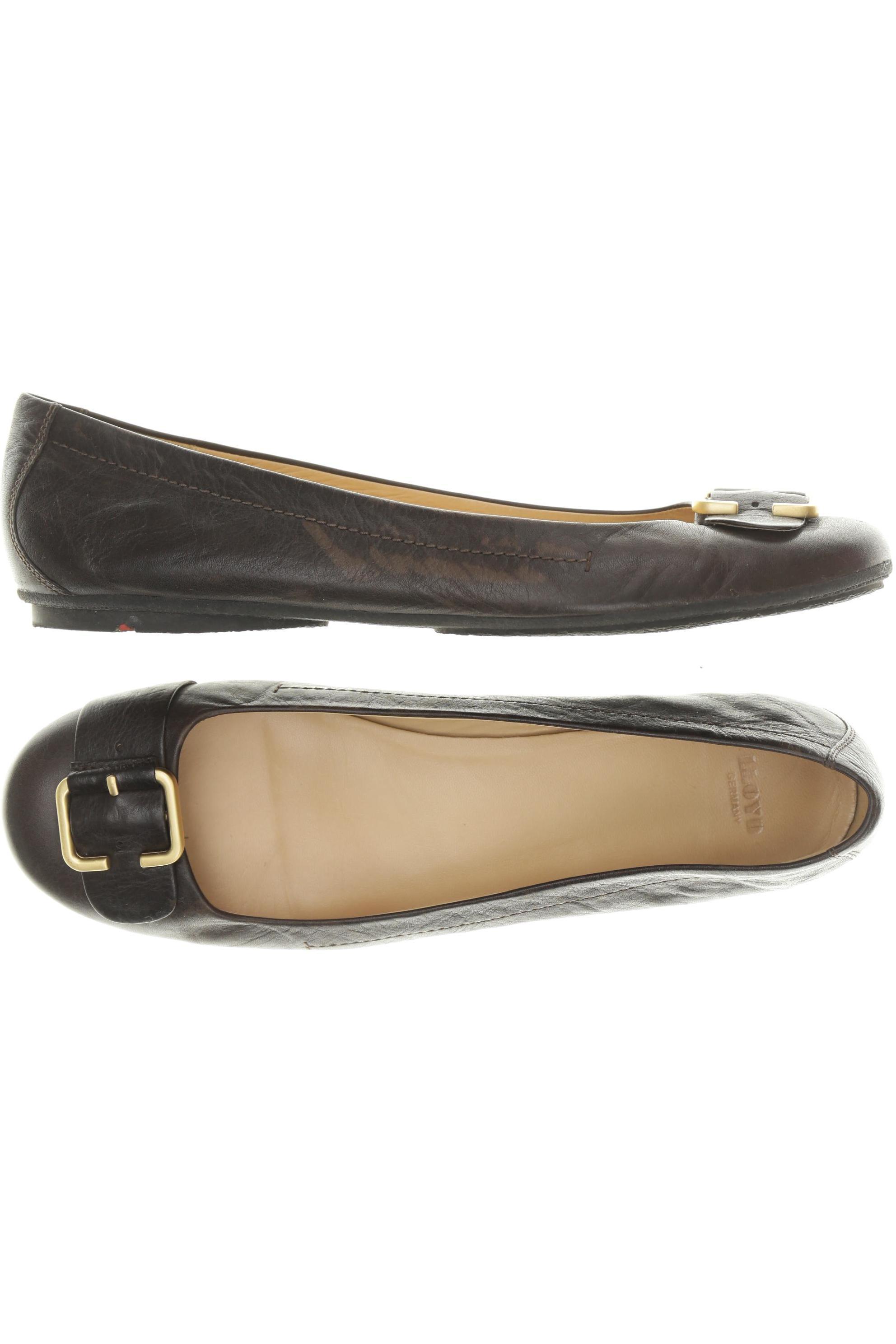 

Lloyd Damen Ballerinas, braun, Gr. 7.5