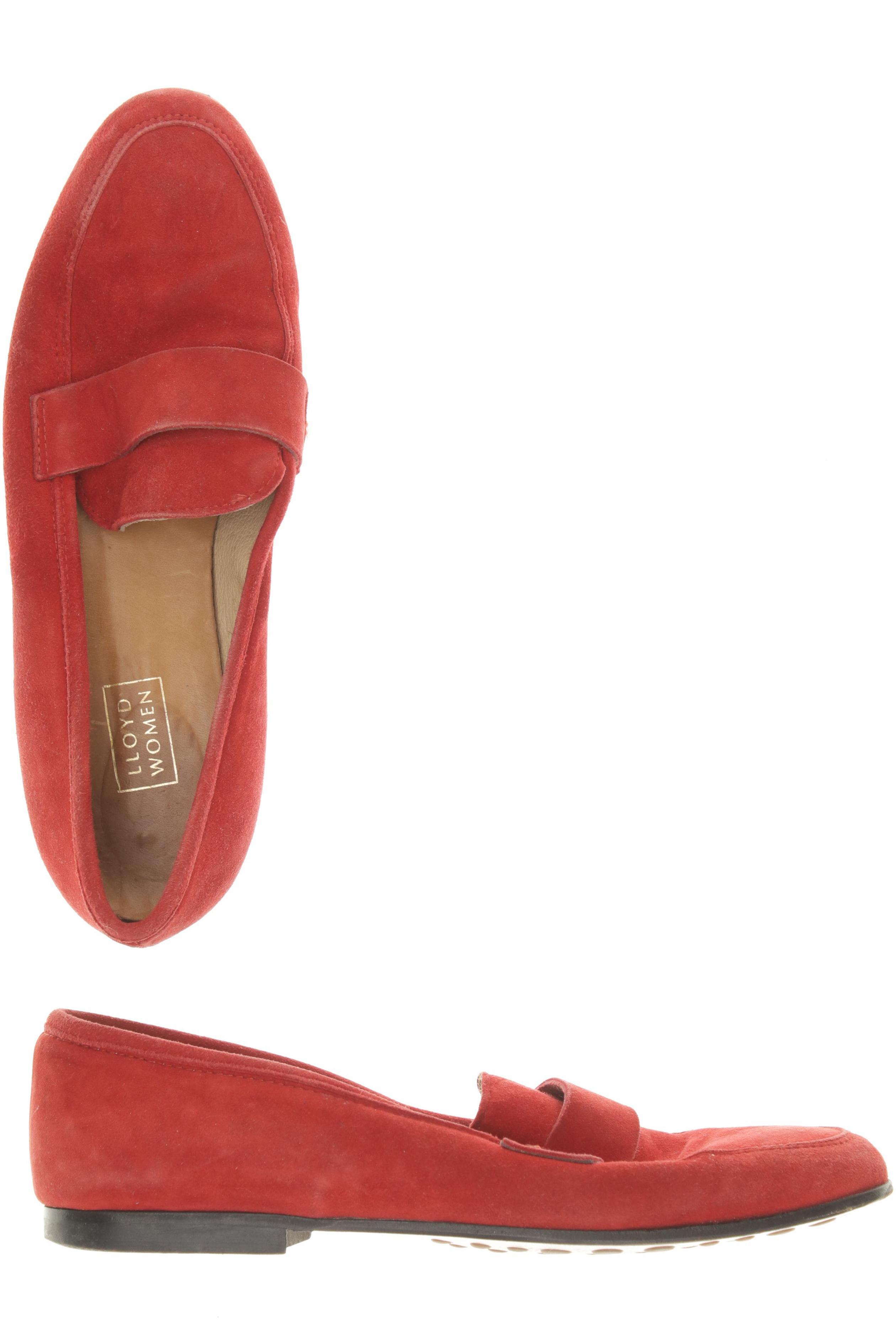 

Lloyd Damen Halbschuh, rot, Gr. 35