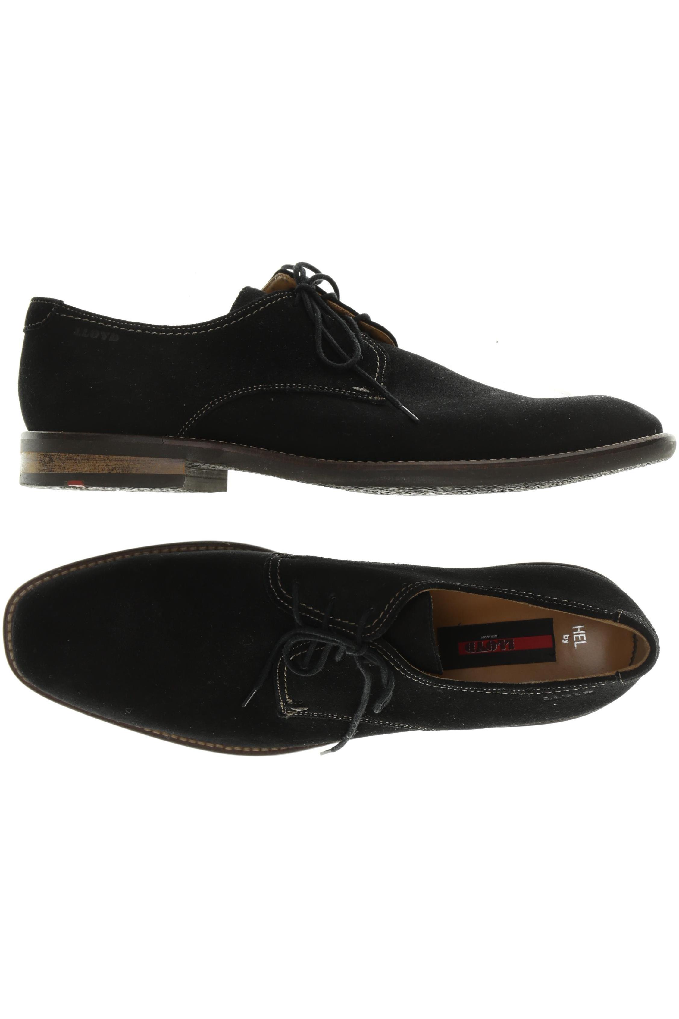 

Lloyd Herren Halbschuh, schwarz, Gr. 9.5