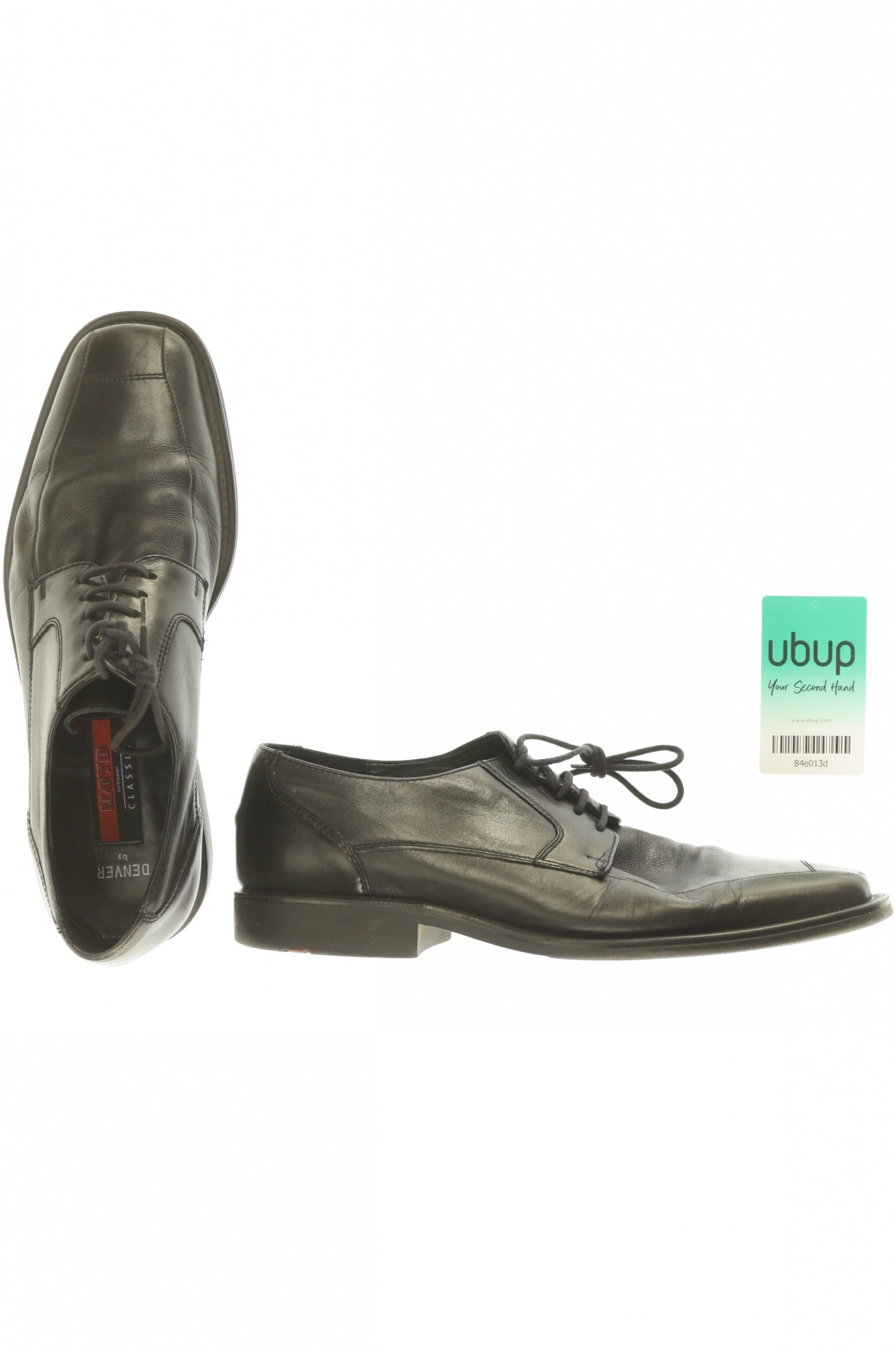 

Lloyd Herren Halbschuh, schwarz, Gr. 7.5