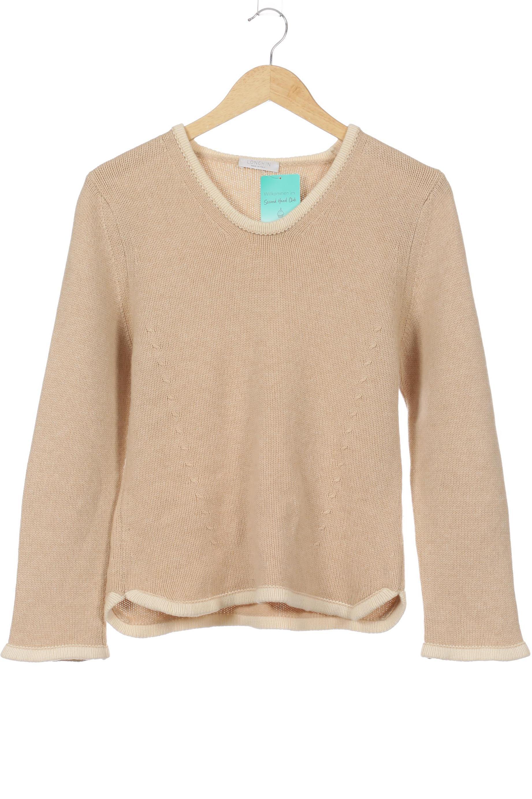 

Longhin Damen Pullover, beige, Gr.