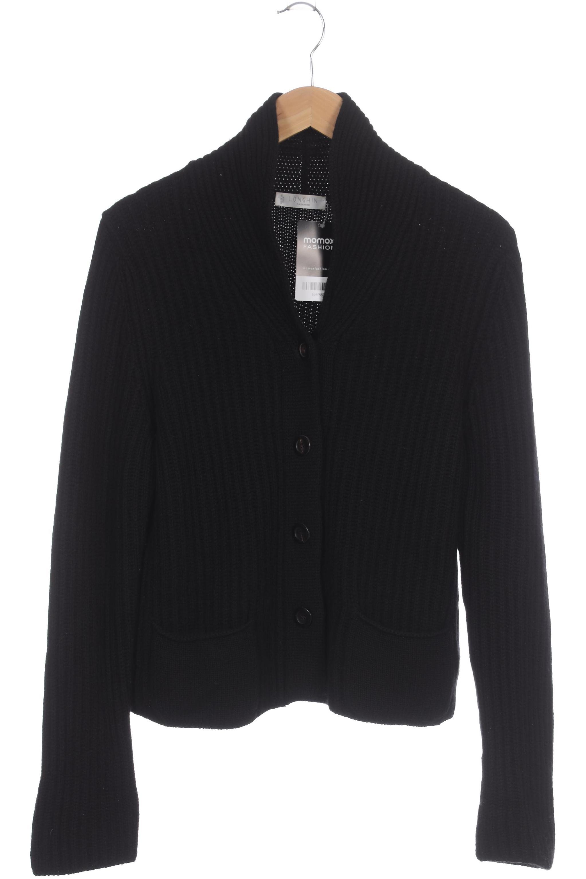 

Longhin Damen Strickjacke, schwarz, Gr.
