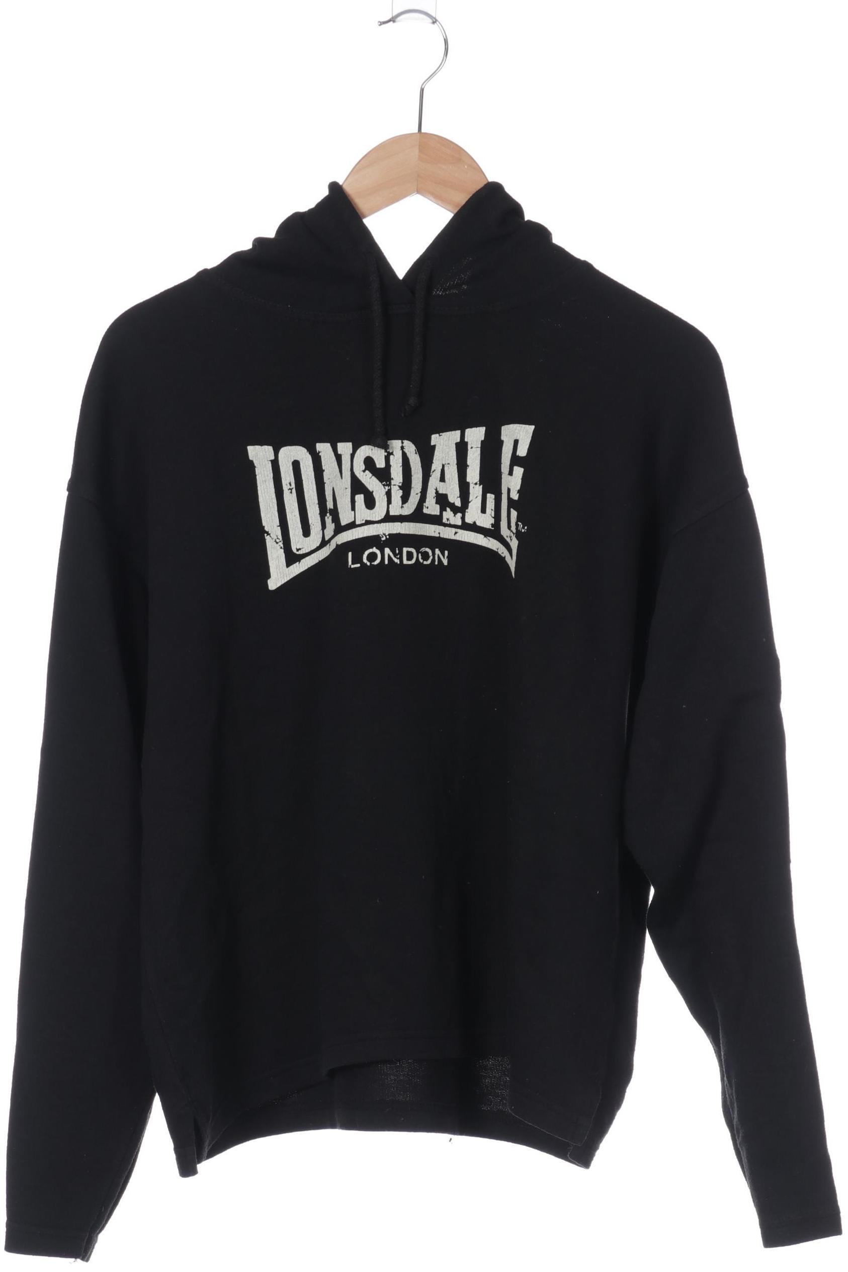 

Lonsdale London Damen Kapuzenpullover, schwarz, Gr.