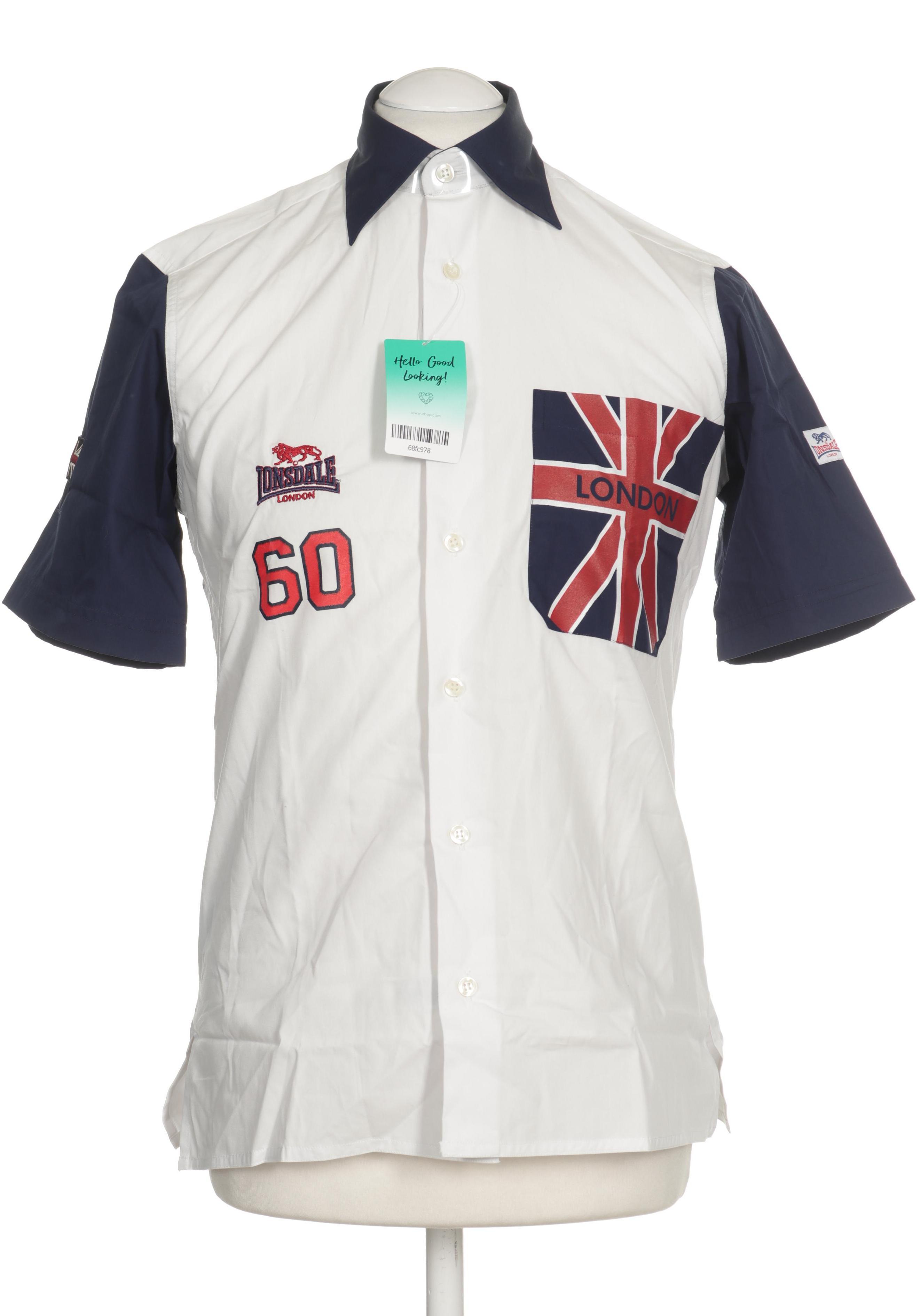 Thumbnail - Lonsdale London Herren Hemd, weiß, Gr.