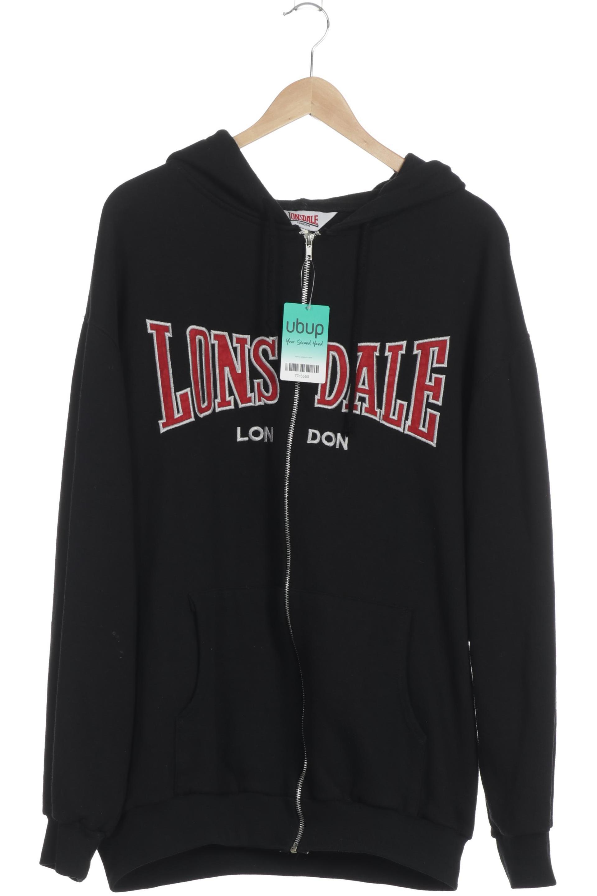 

Lonsdale London Herren Kapuzenpullover, schwarz, Gr.