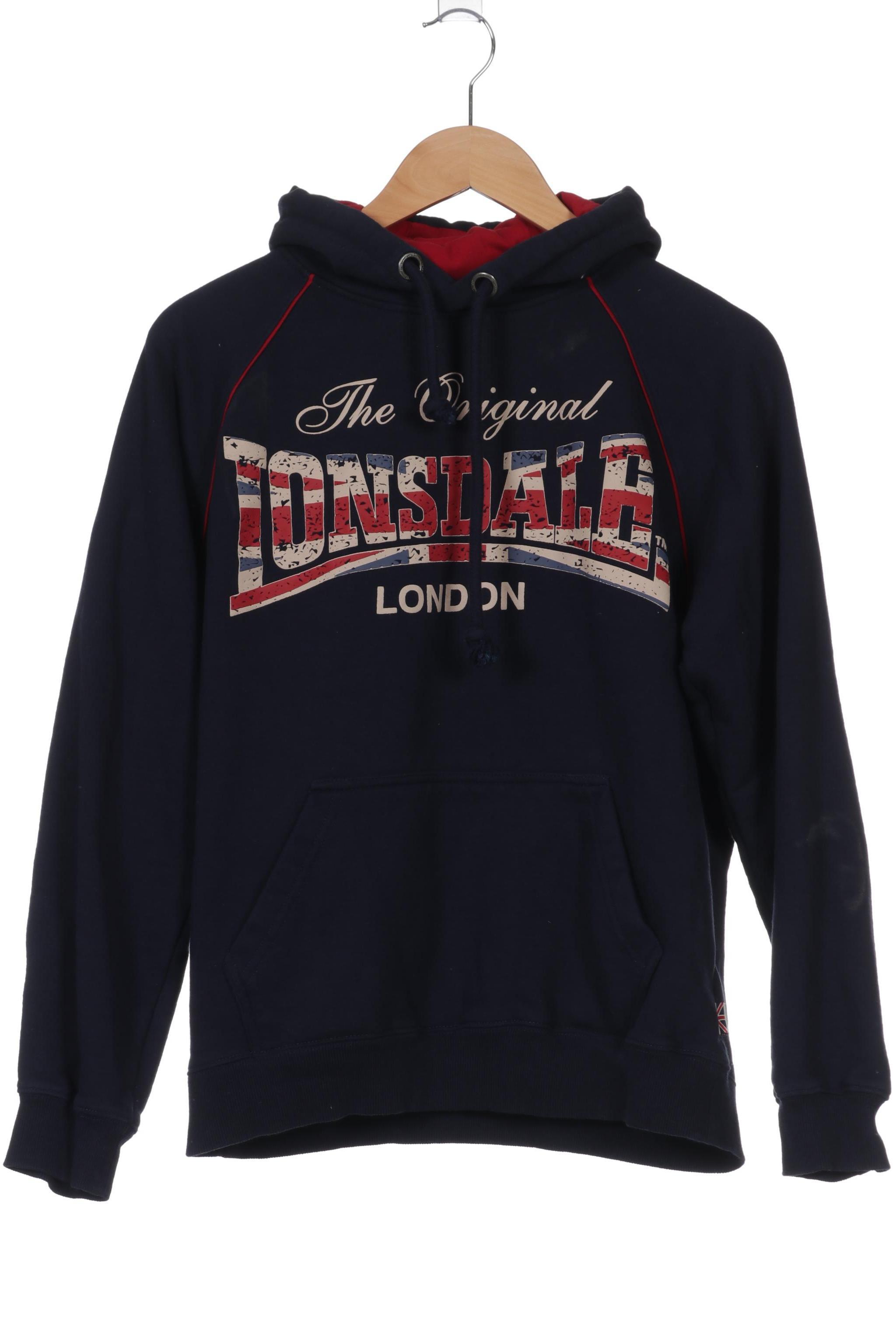 Thumbnail - Lonsdale London Herren Kapuzenpullover, blau, Gr.