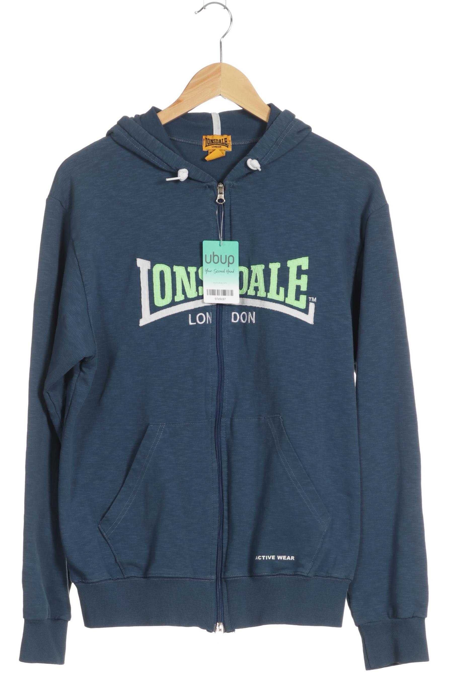 

Lonsdale London Herren Kapuzenpullover, blau, Gr.