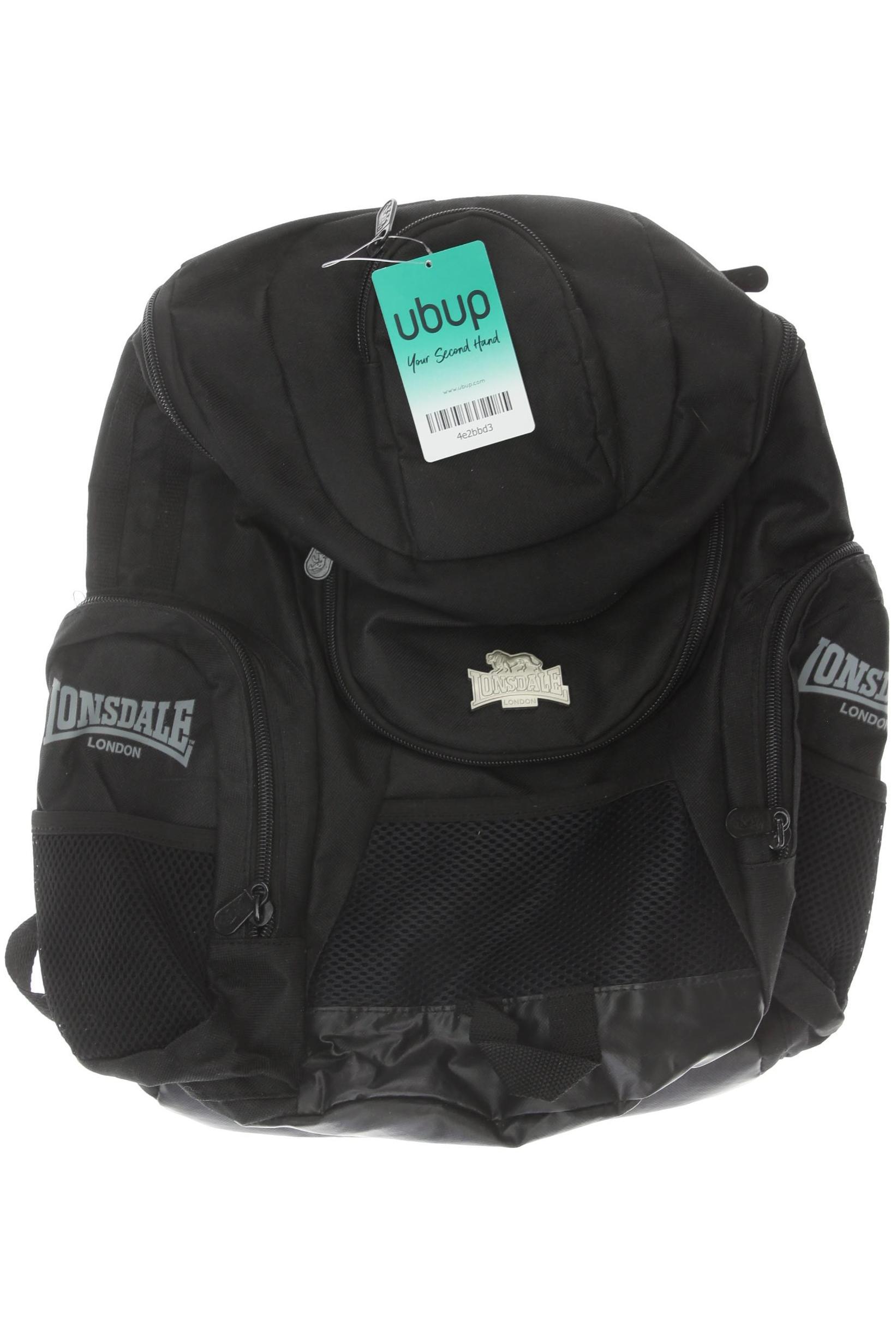 Thumbnail - Lonsdale London Herren Rucksack, schwarz, Gr.