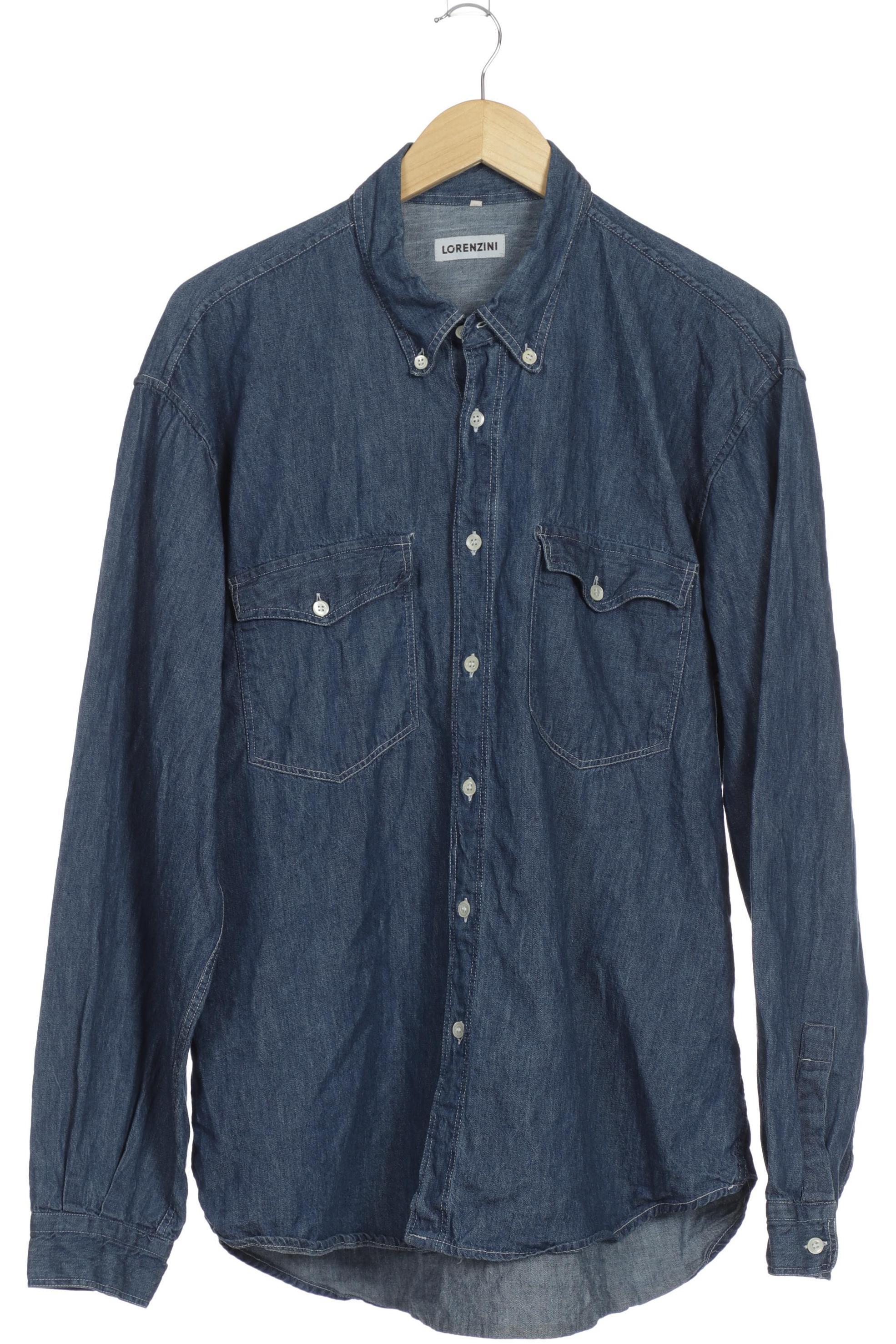 

Lorenzini Herren Hemd, blau, Gr.