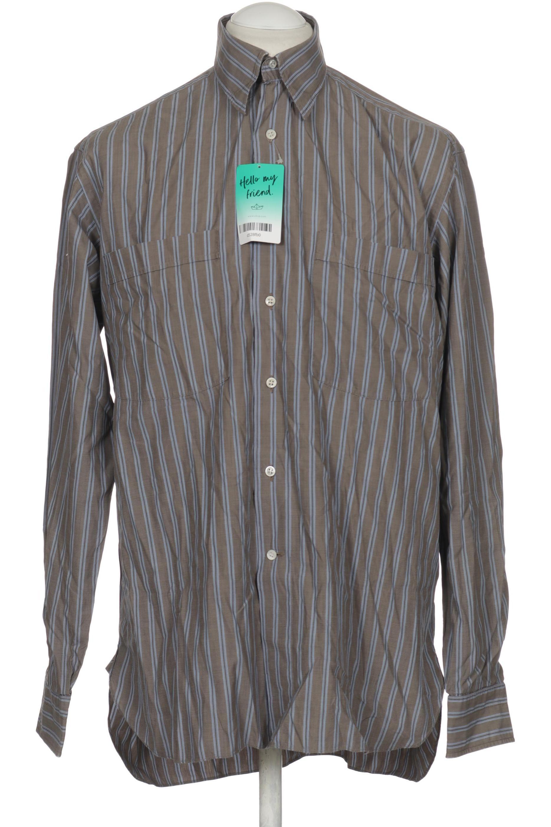 

Lorenzini Herren Hemd, braun, Gr.