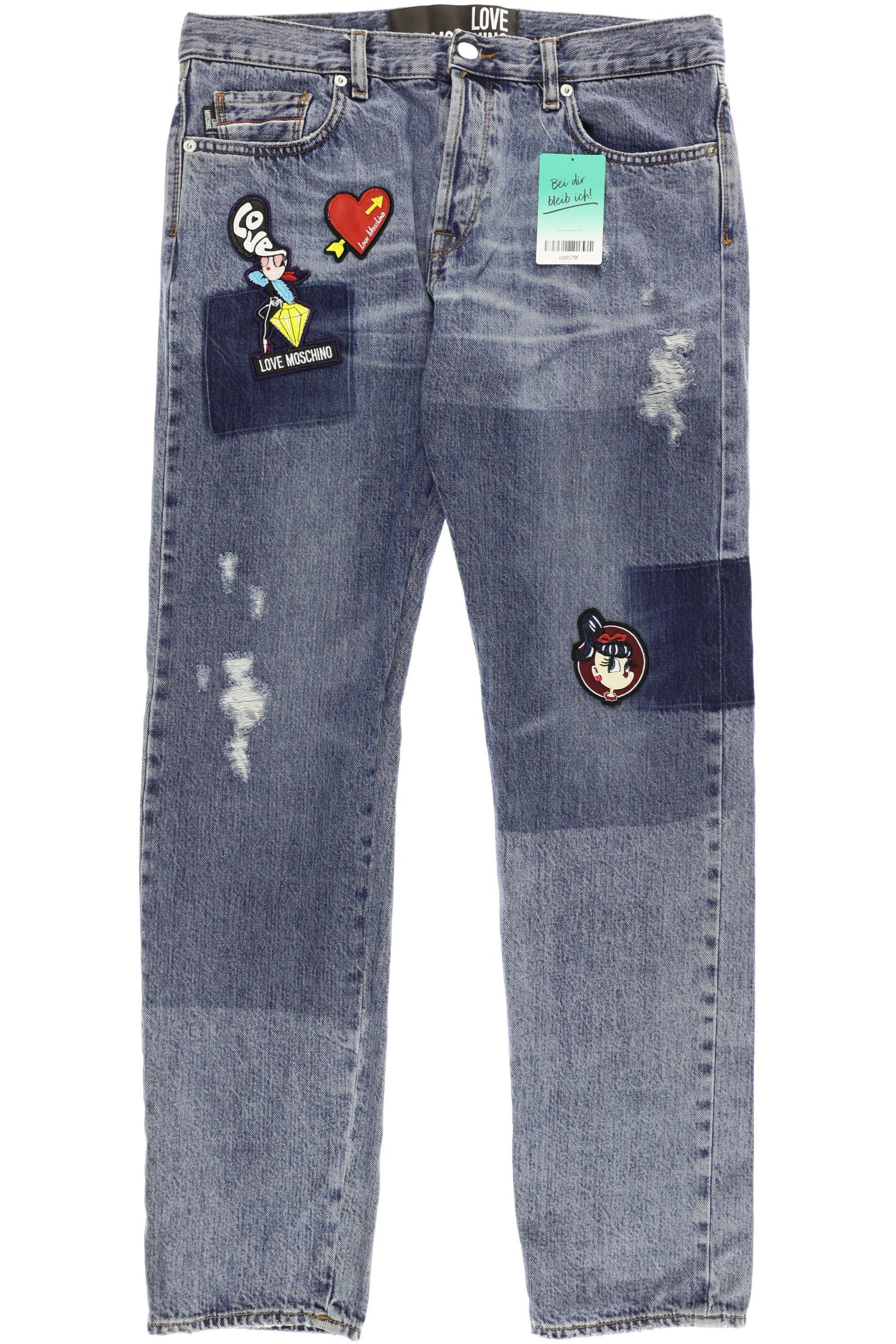 

Love Moschino Damen Jeans, blau, Gr. 28