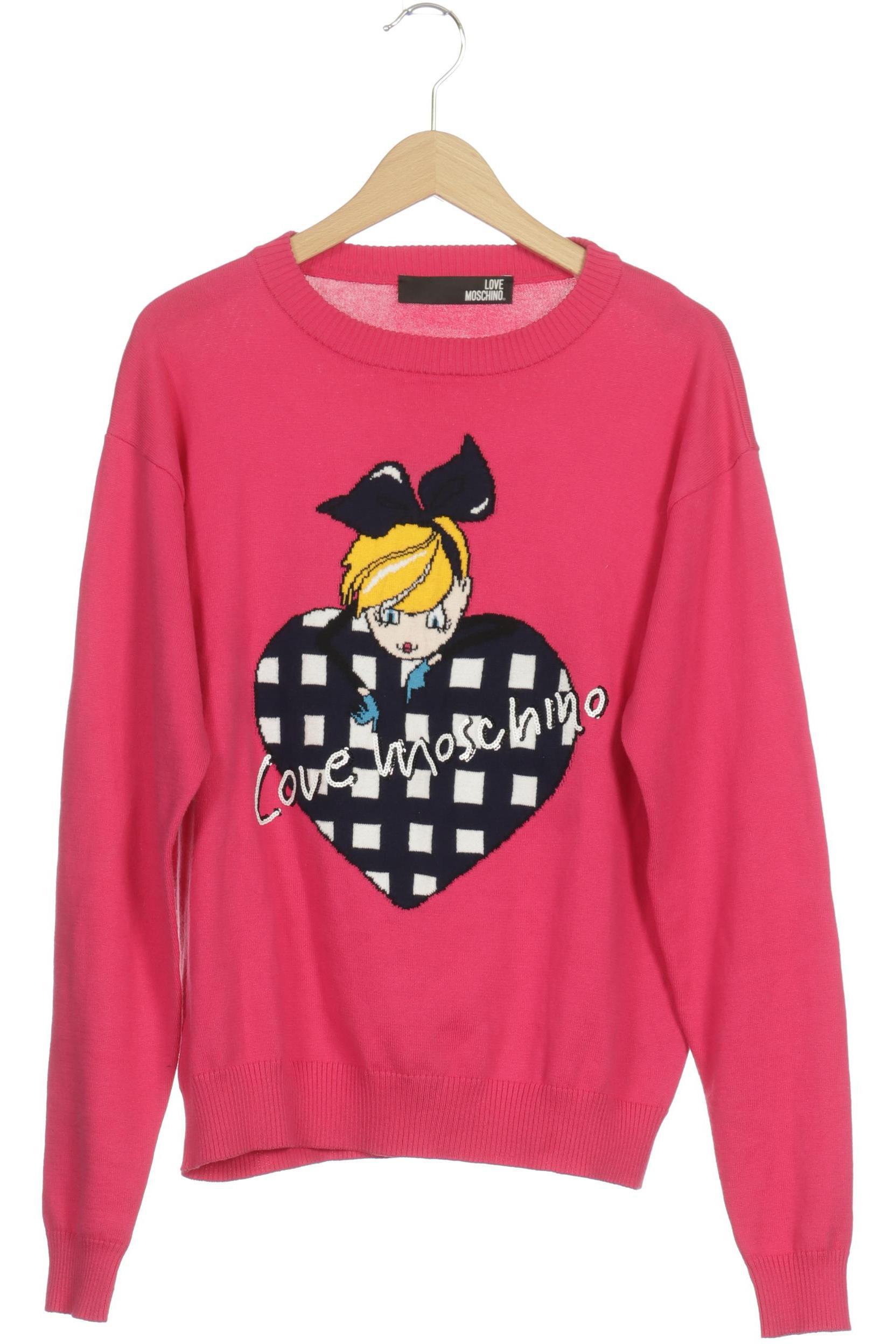 

Love Moschino Damen Pullover, pink, Gr. 34