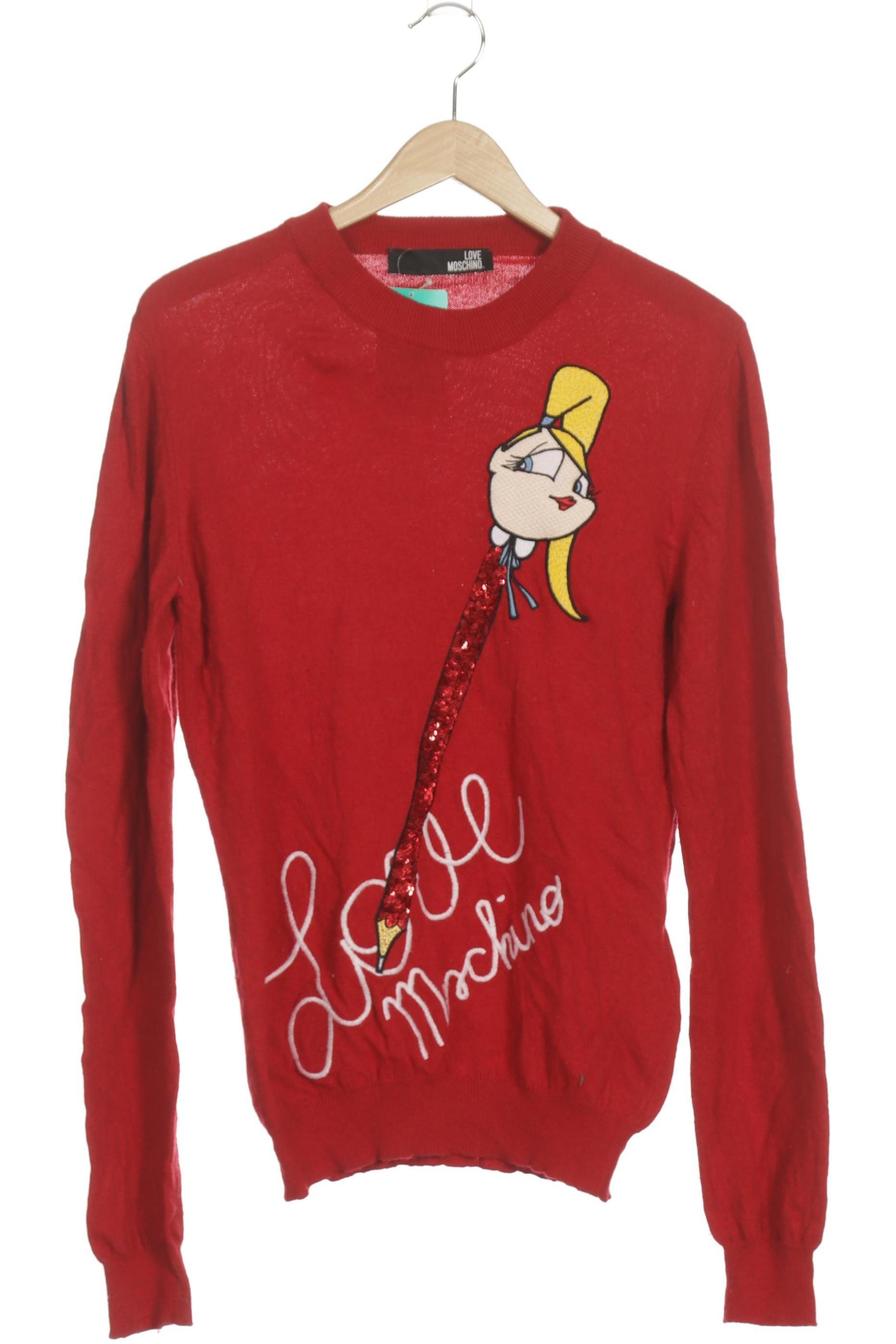 

Love Moschino Damen Pullover, rot, Gr. 40