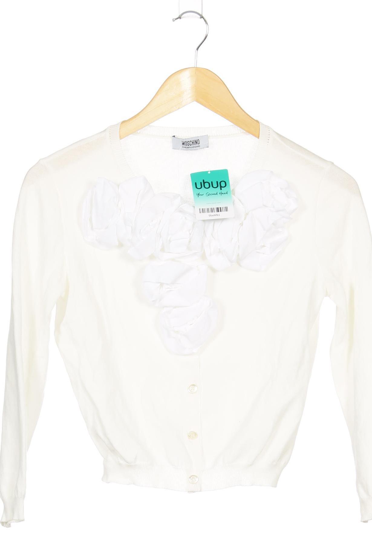 

Moschino Cheap AND Chic Damen Strickjacke, weiß, Gr.