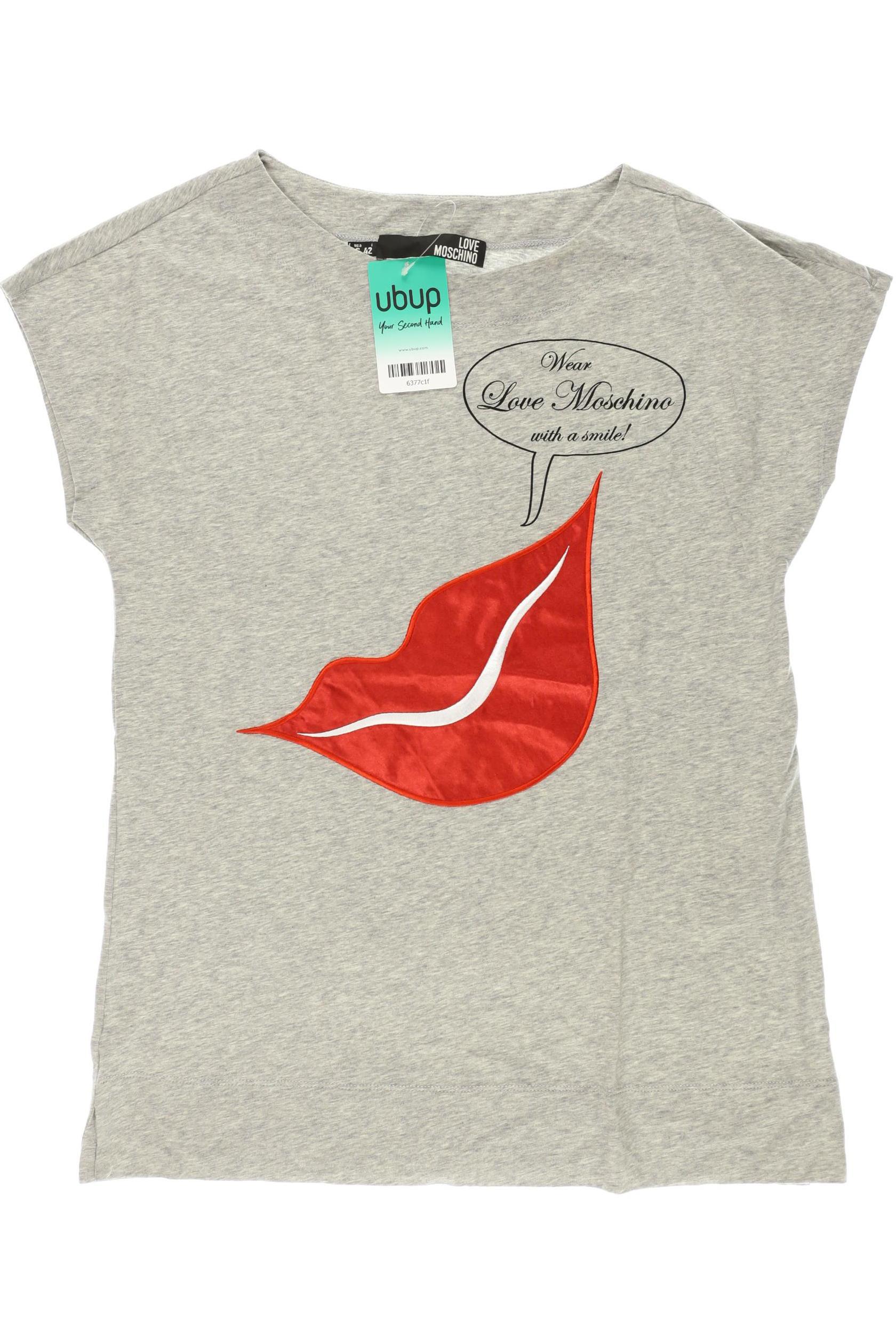 

Love Moschino Damen T-Shirt, grau, Gr. 38