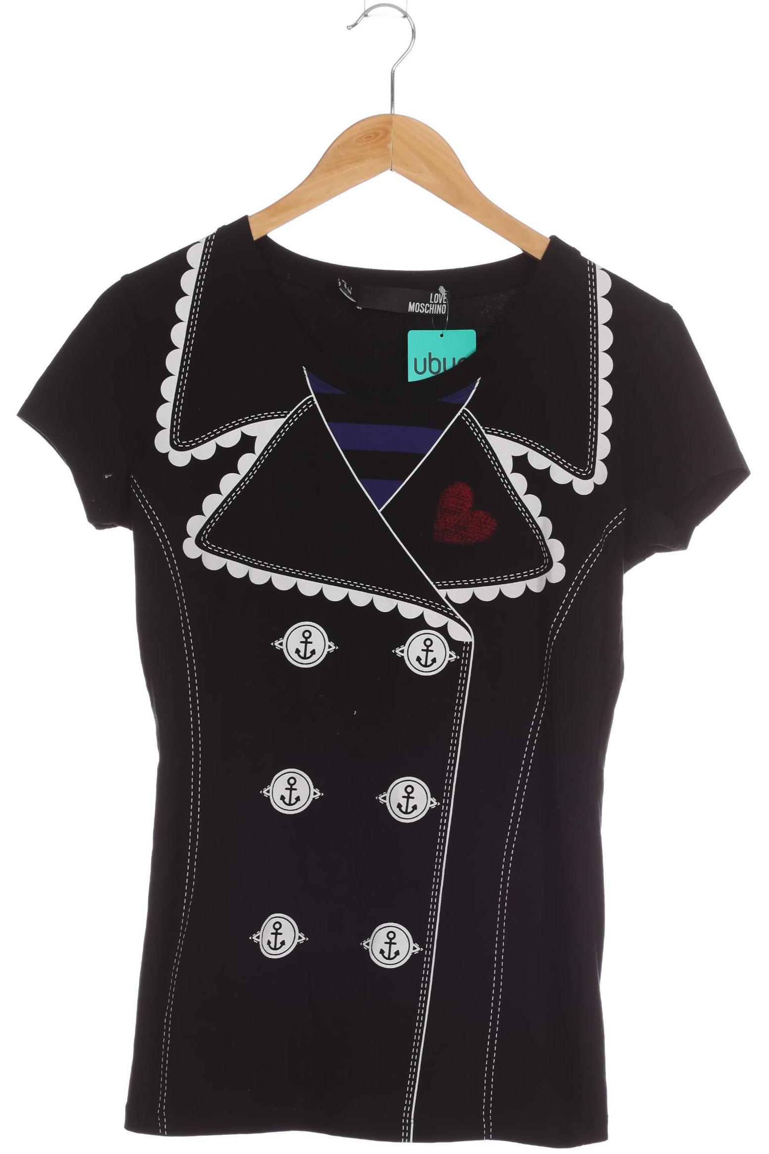 

Love Moschino Damen T-Shirt, schwarz, Gr. 40