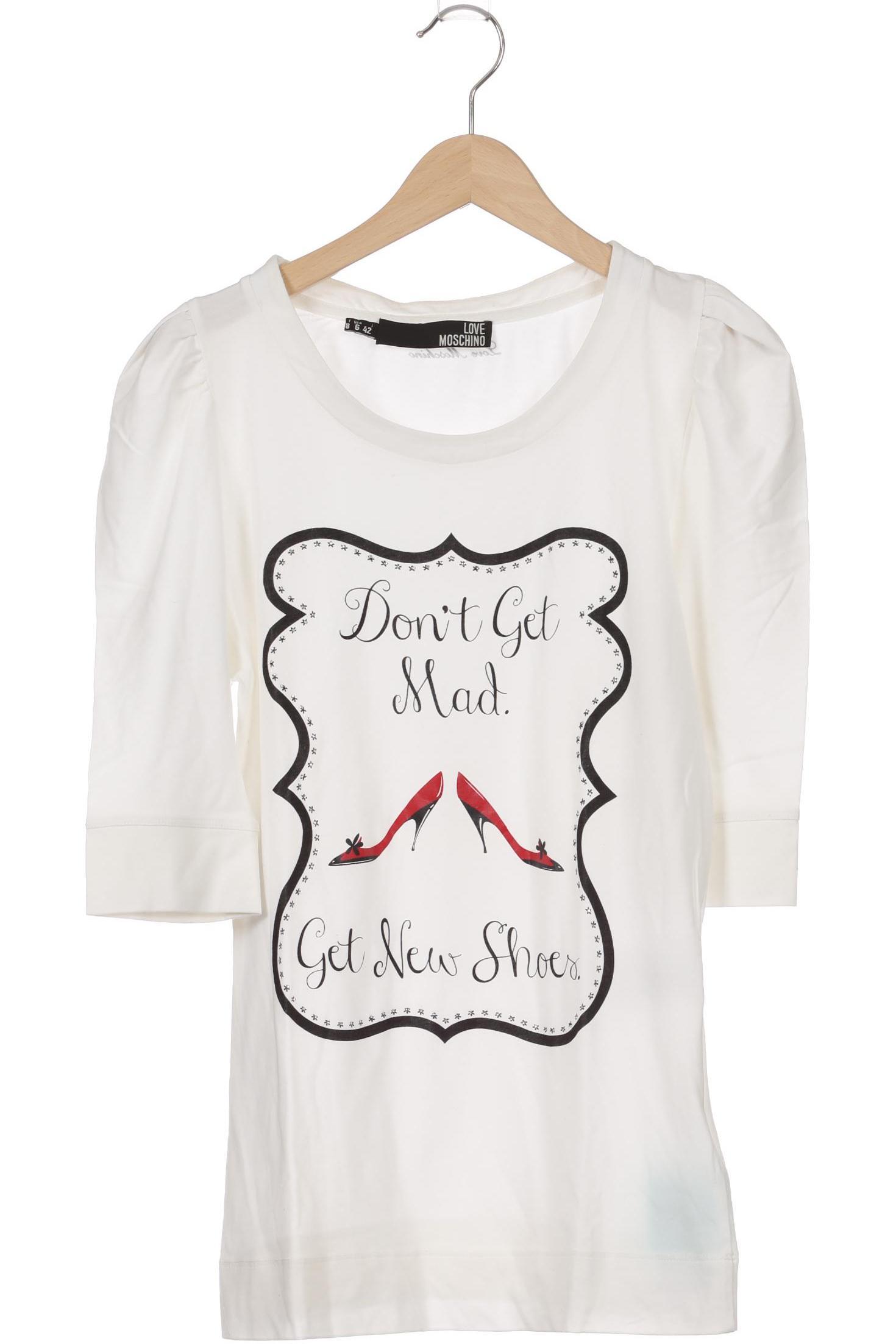 

Love Moschino Damen T-Shirt, weiß, Gr. 38