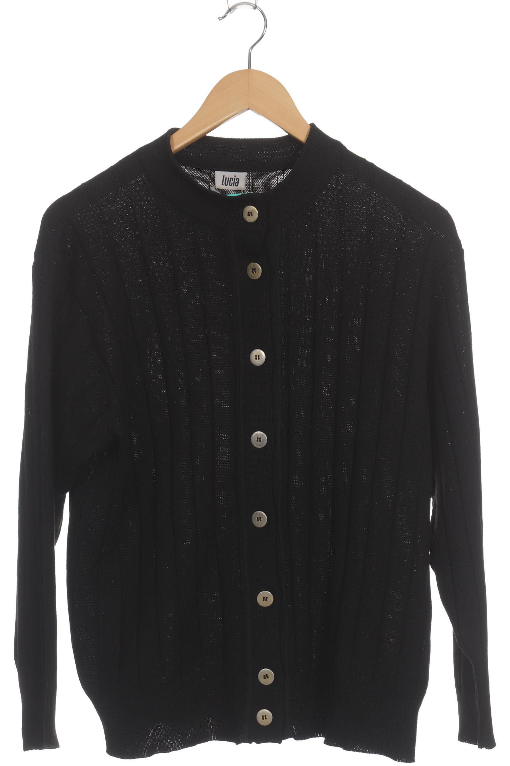 

Lucia Damen Strickjacke, schwarz, Gr. 40