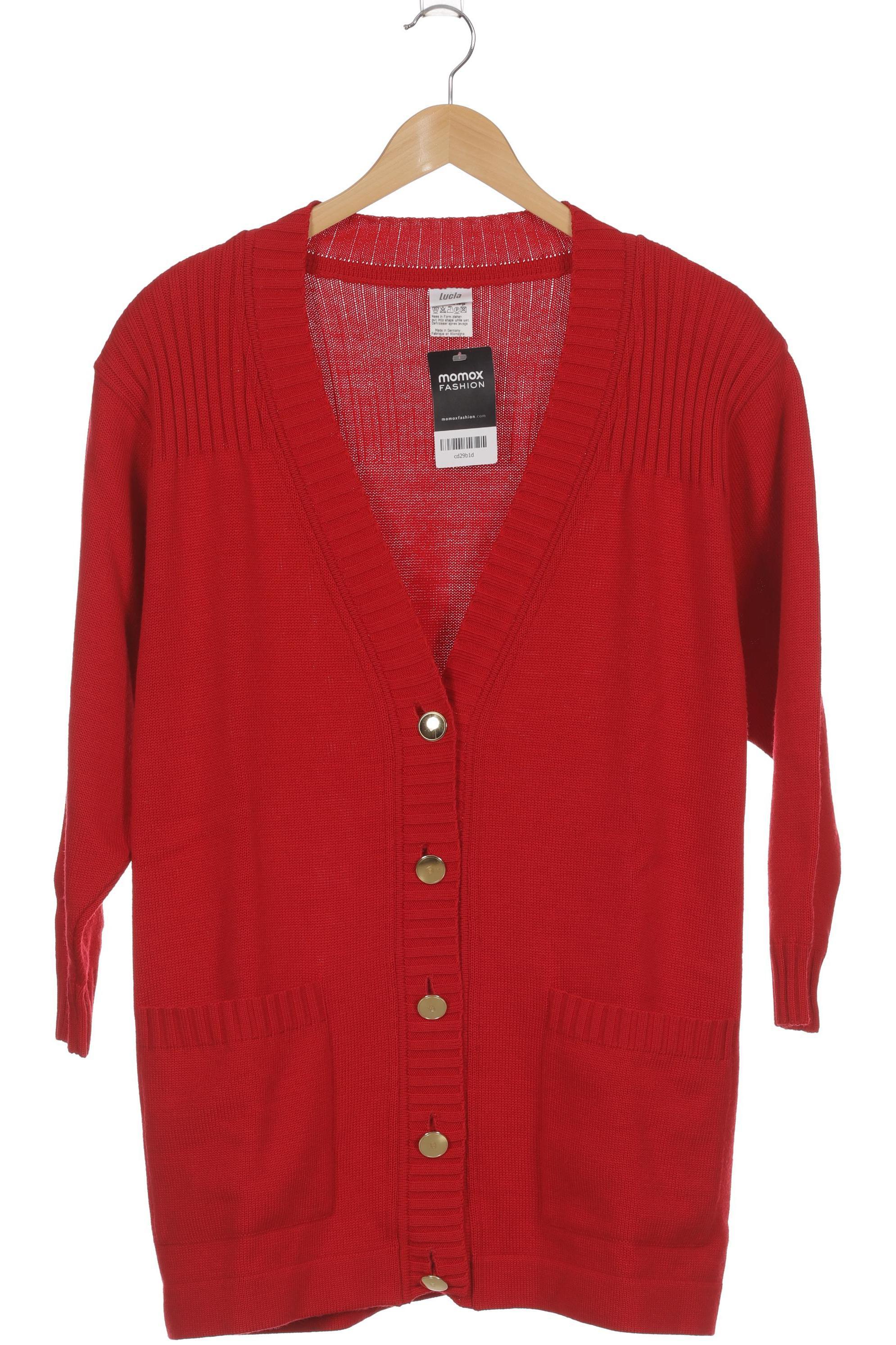 

Lucia Damen Strickjacke, rot, Gr. 38