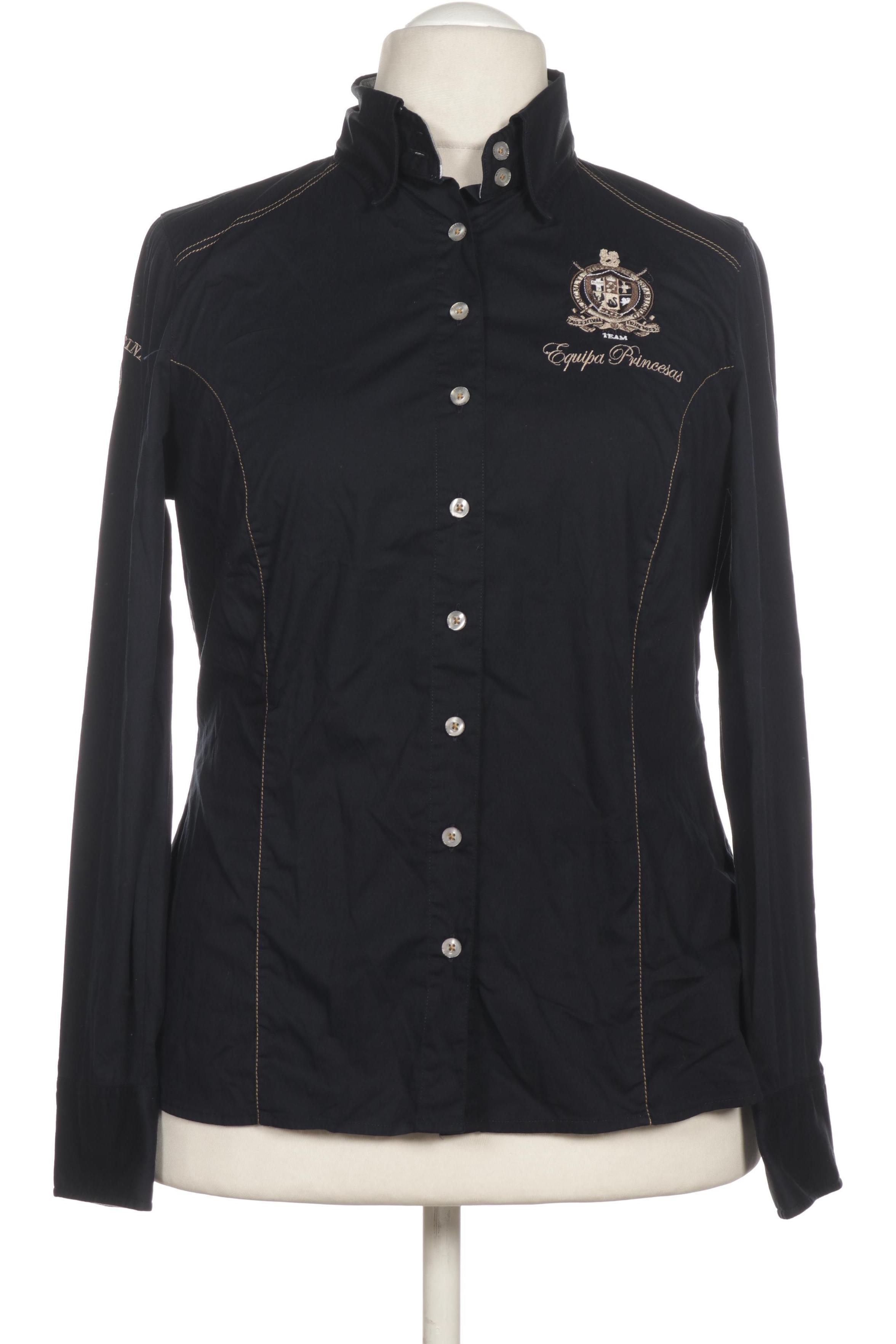 

L Argentina Damen Bluse, blau, Gr. 46