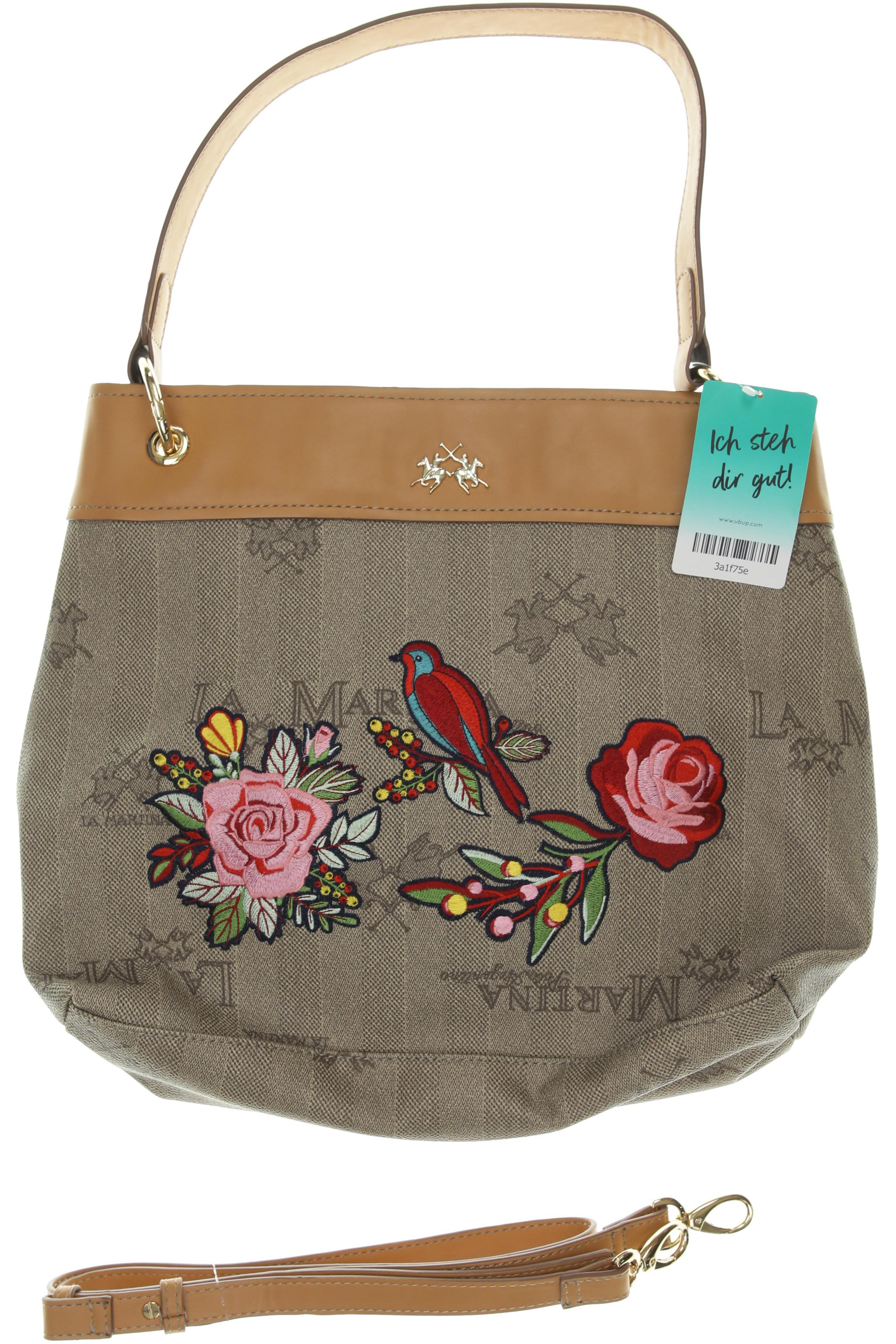 

La Martina Damen Handtasche, braun, Gr.