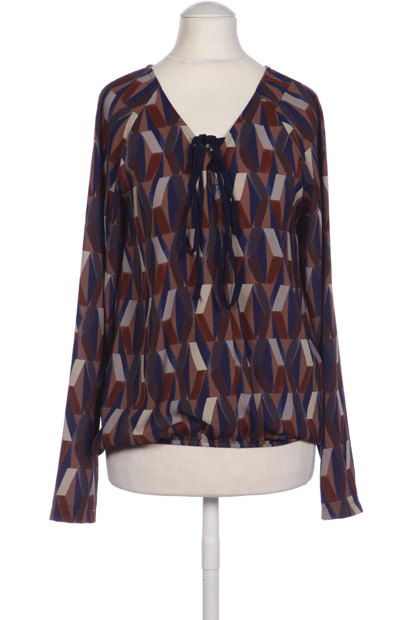 

LA FÉE Maraboutée Damen Bluse, braun, Gr. 36