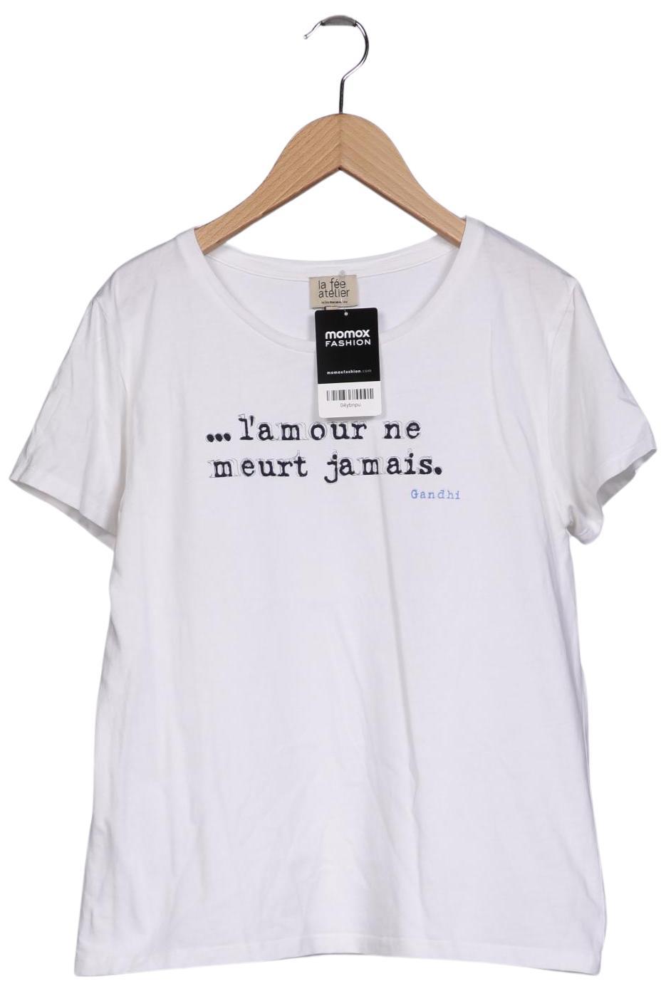 

LA FÉE Maraboutée Damen T-Shirt, weiß, Gr. 38