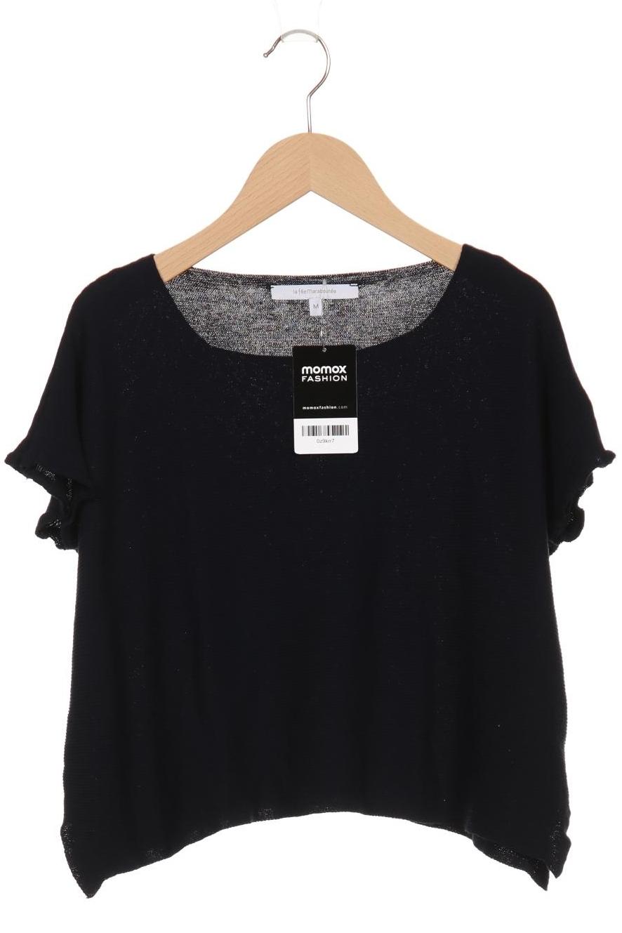 Thumbnail - LA FÉE Maraboutée Damen T-Shirt, marineblau, Gr. 38