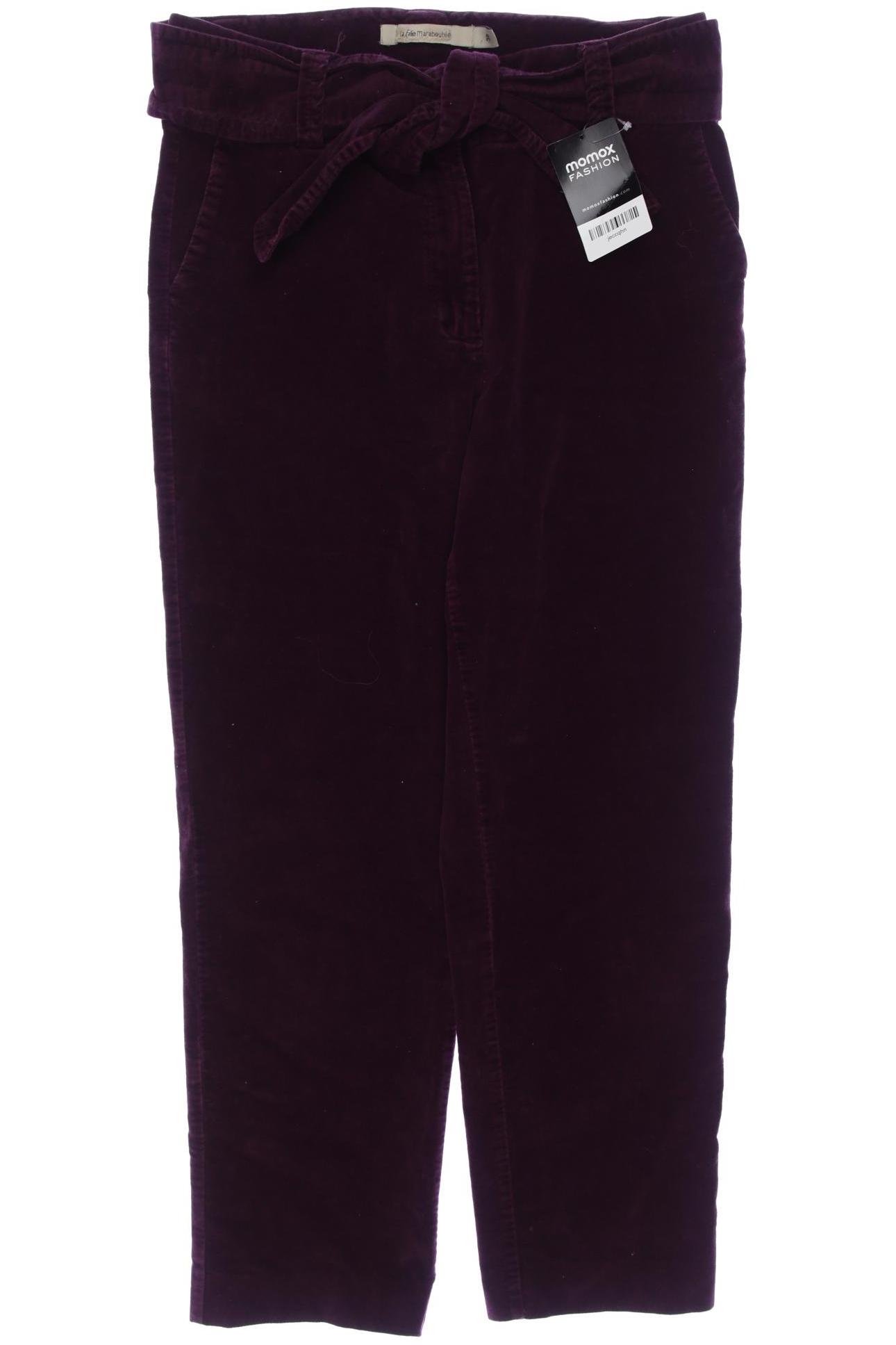 

LA FÉE Maraboutée Damen Stoffhose, bordeaux, Gr. 38