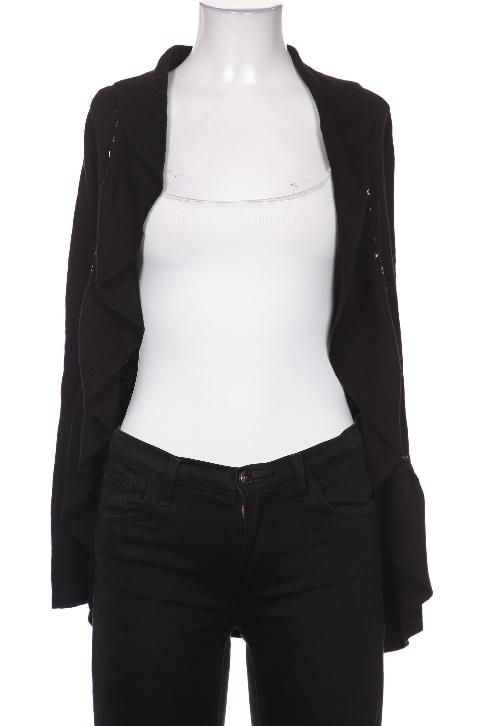 

LA FÉE Maraboutée Damen Strickjacke, schwarz, Gr. 30