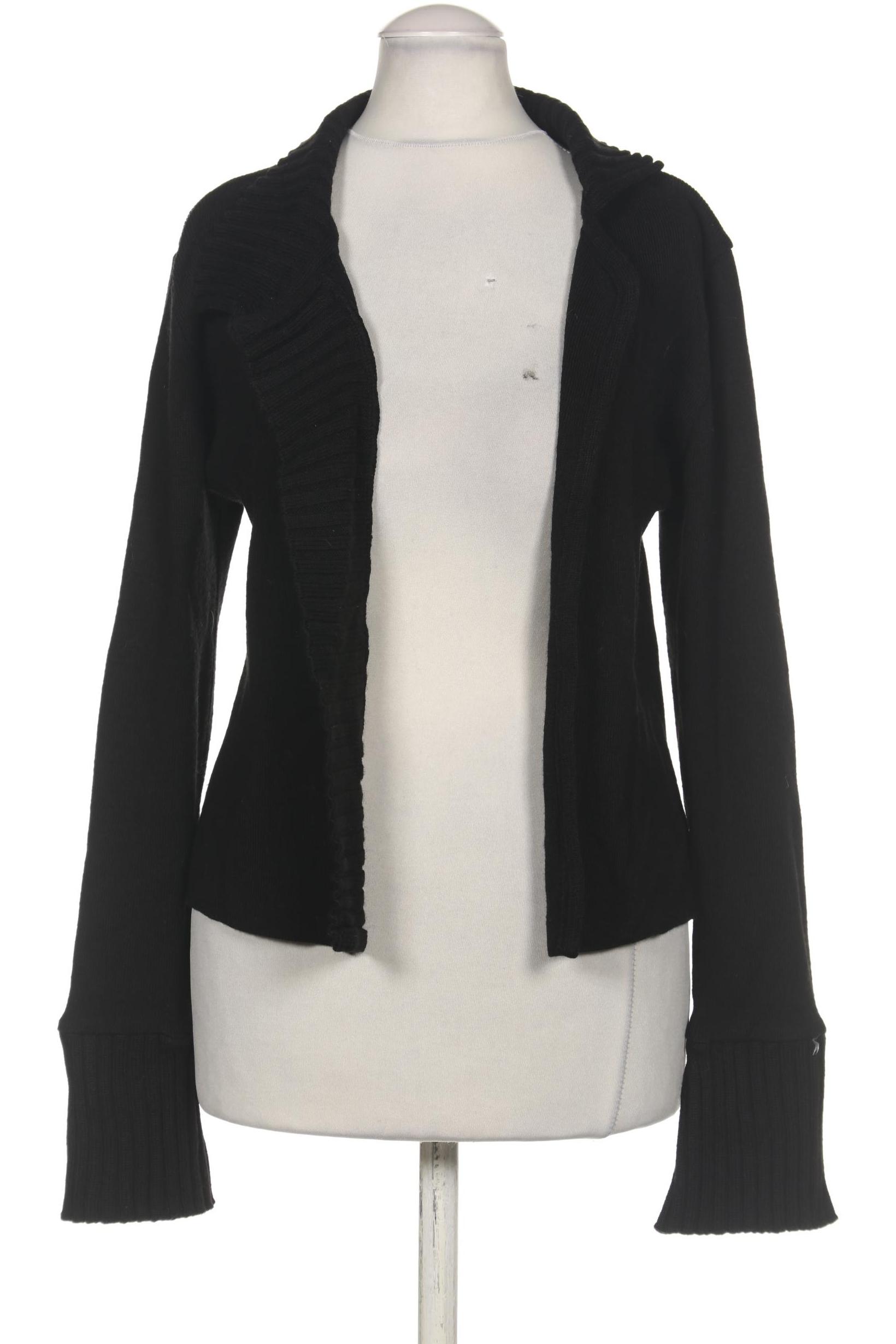 

LA FÉE Maraboutée Damen Strickjacke, schwarz, Gr. 36