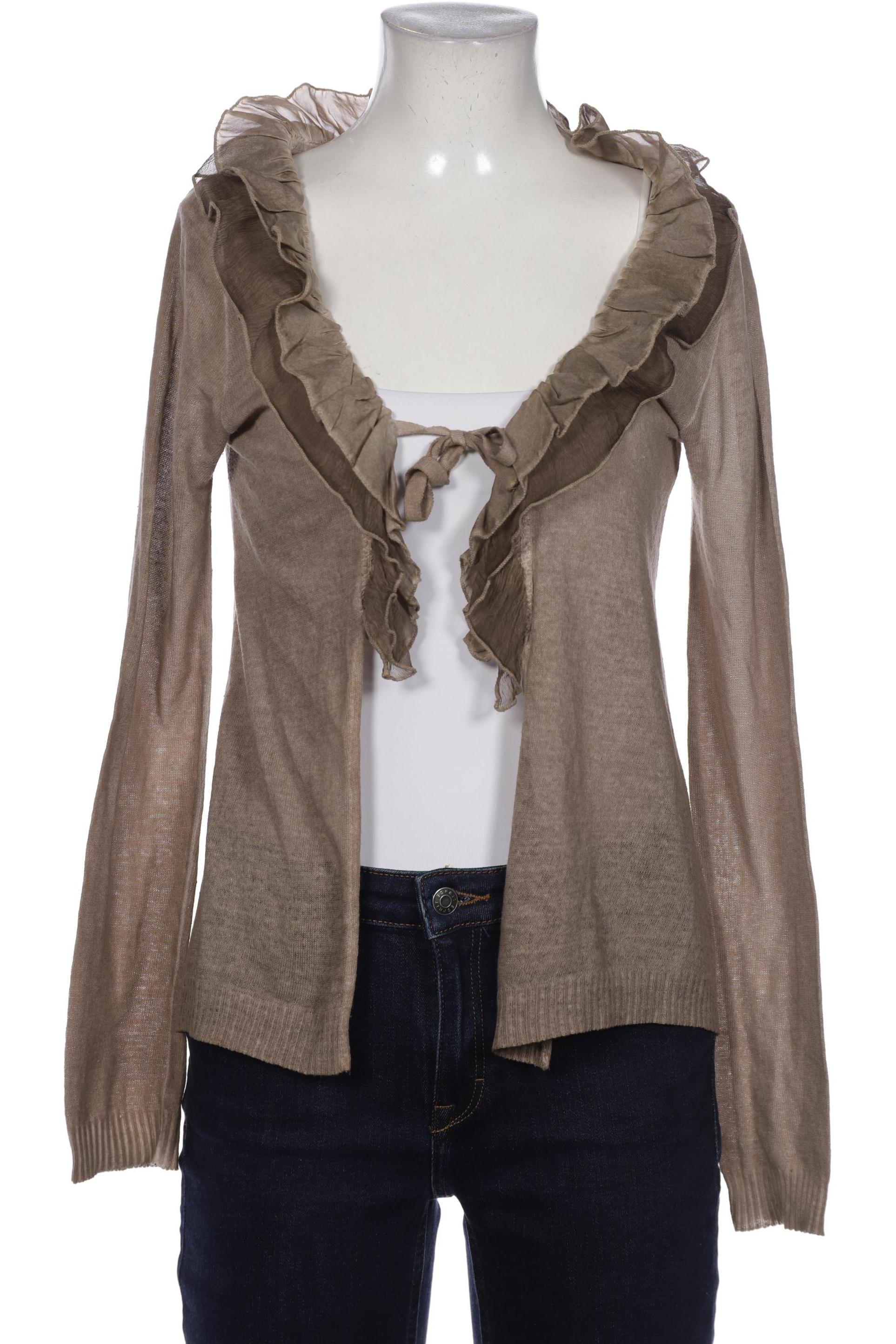 

LA FÉE Maraboutée Damen Strickjacke, braun, Gr. 36