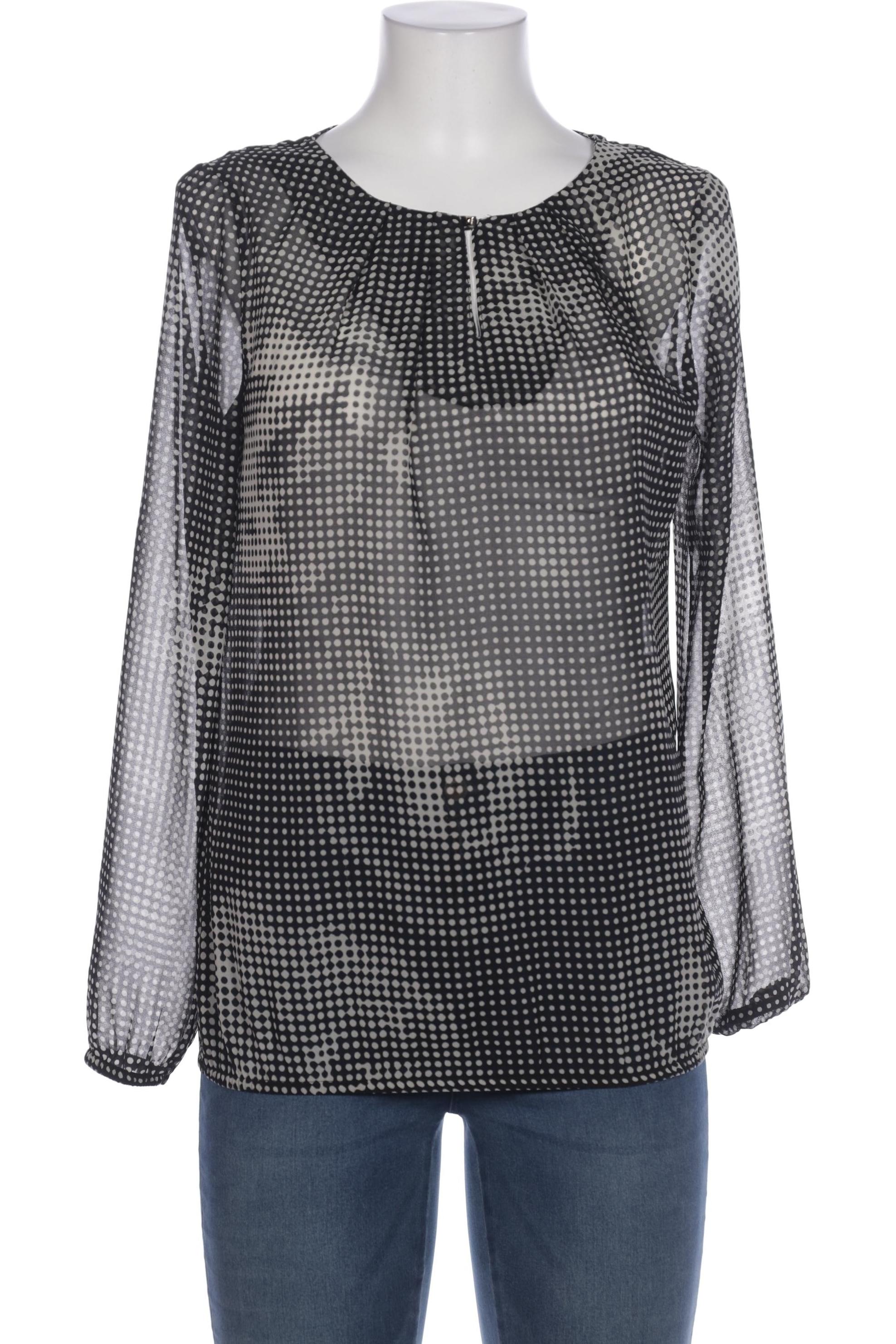 

LA FÉE Maraboutée Damen Bluse, schwarz, Gr. 42