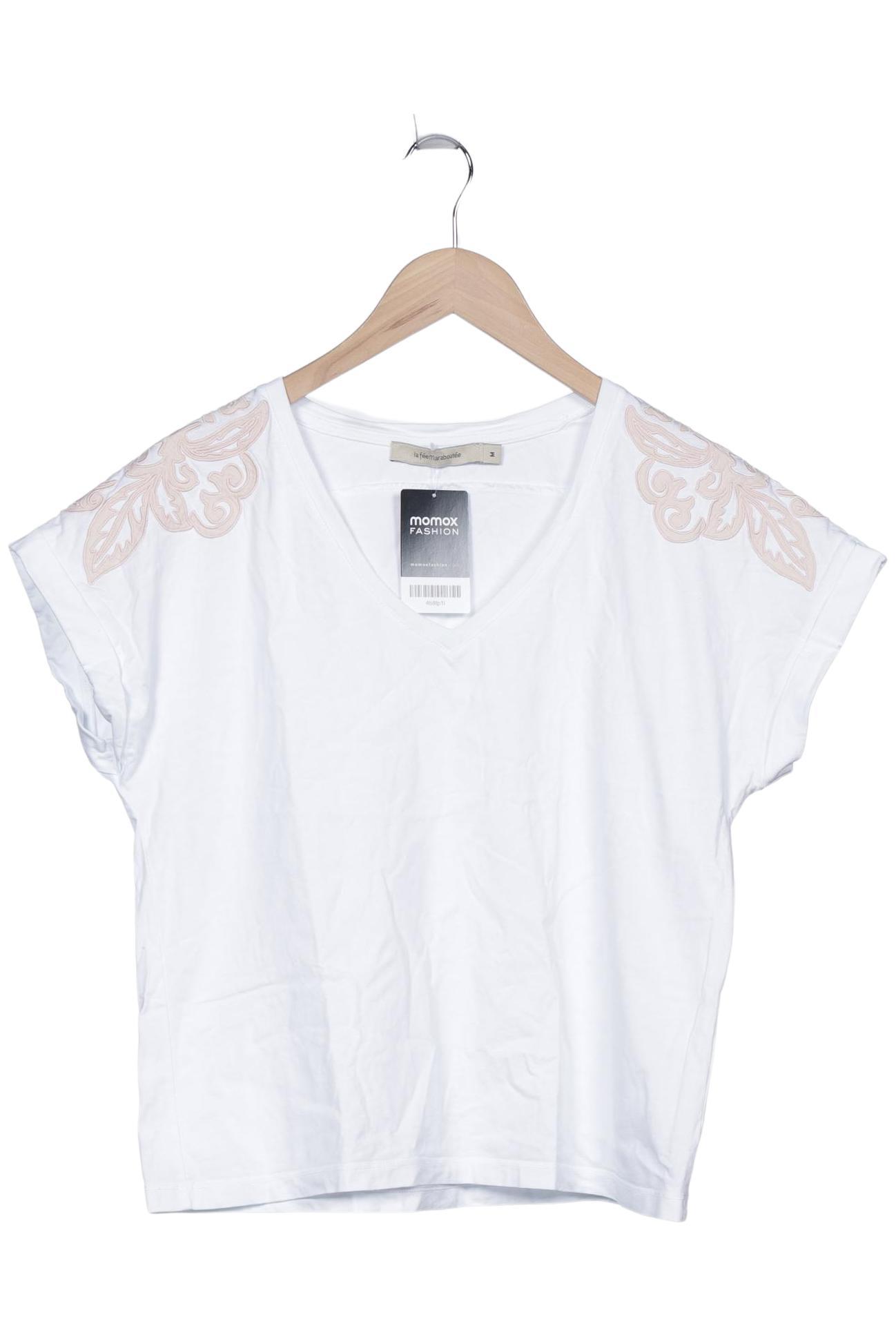 

LA FÉE Maraboutée Damen T-Shirt, weiß, Gr. 38