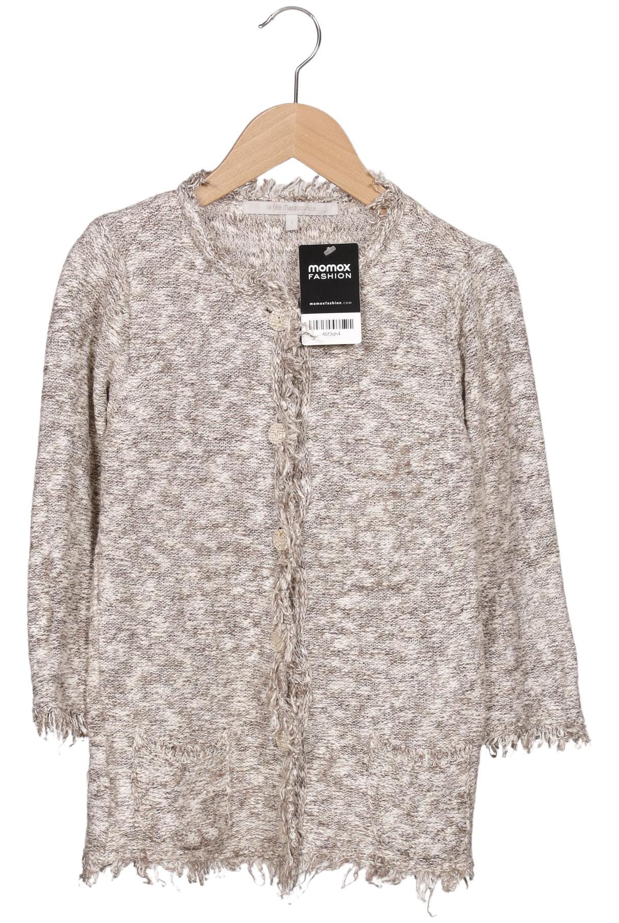 

LA FÉE Maraboutée Damen Strickjacke, beige, Gr. 30