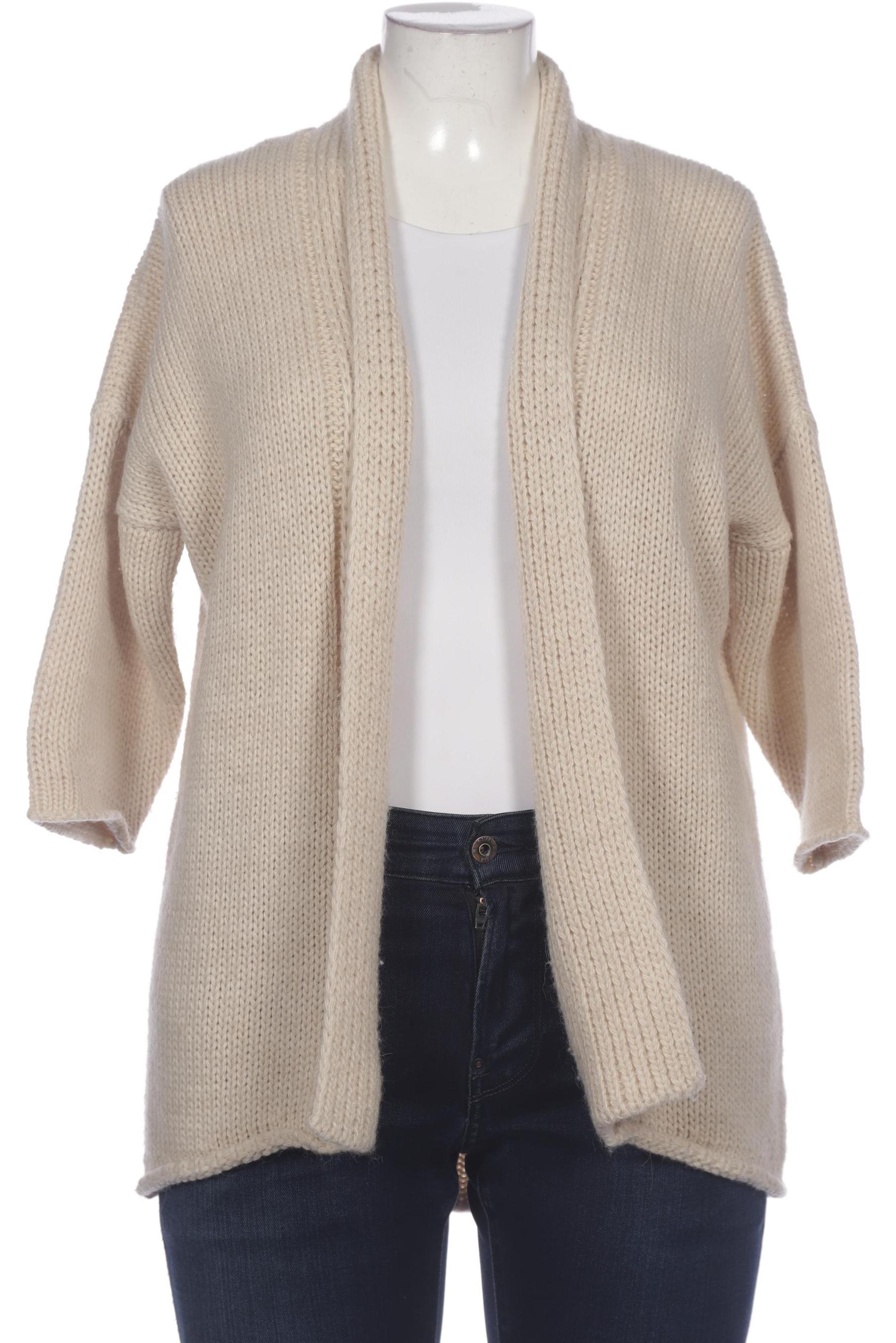 

LA FÉE Maraboutée Damen Strickjacke, beige, Gr. 46